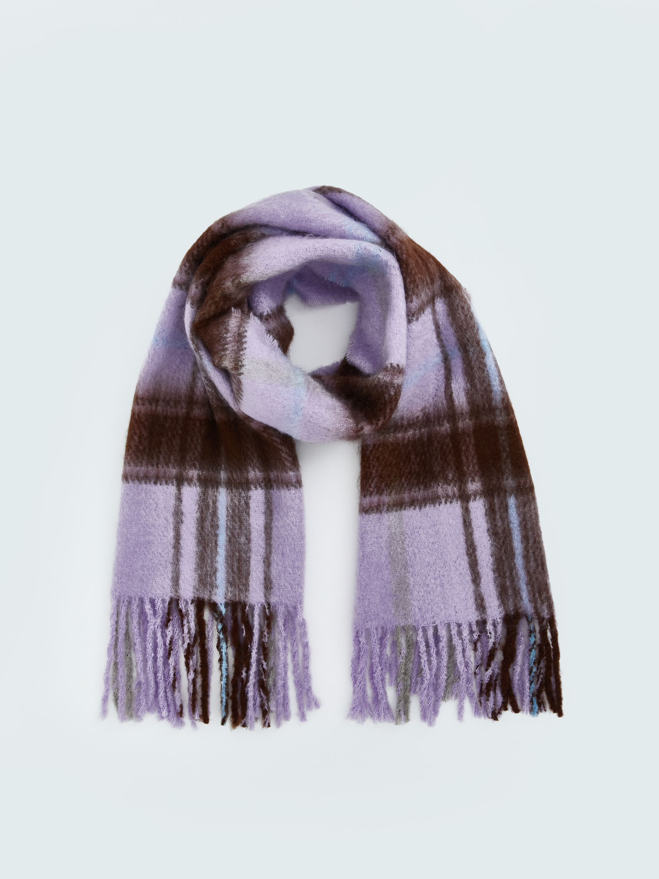 LCW ACCESSORIES Ekose Desenli Kadın Atkı görsel 2