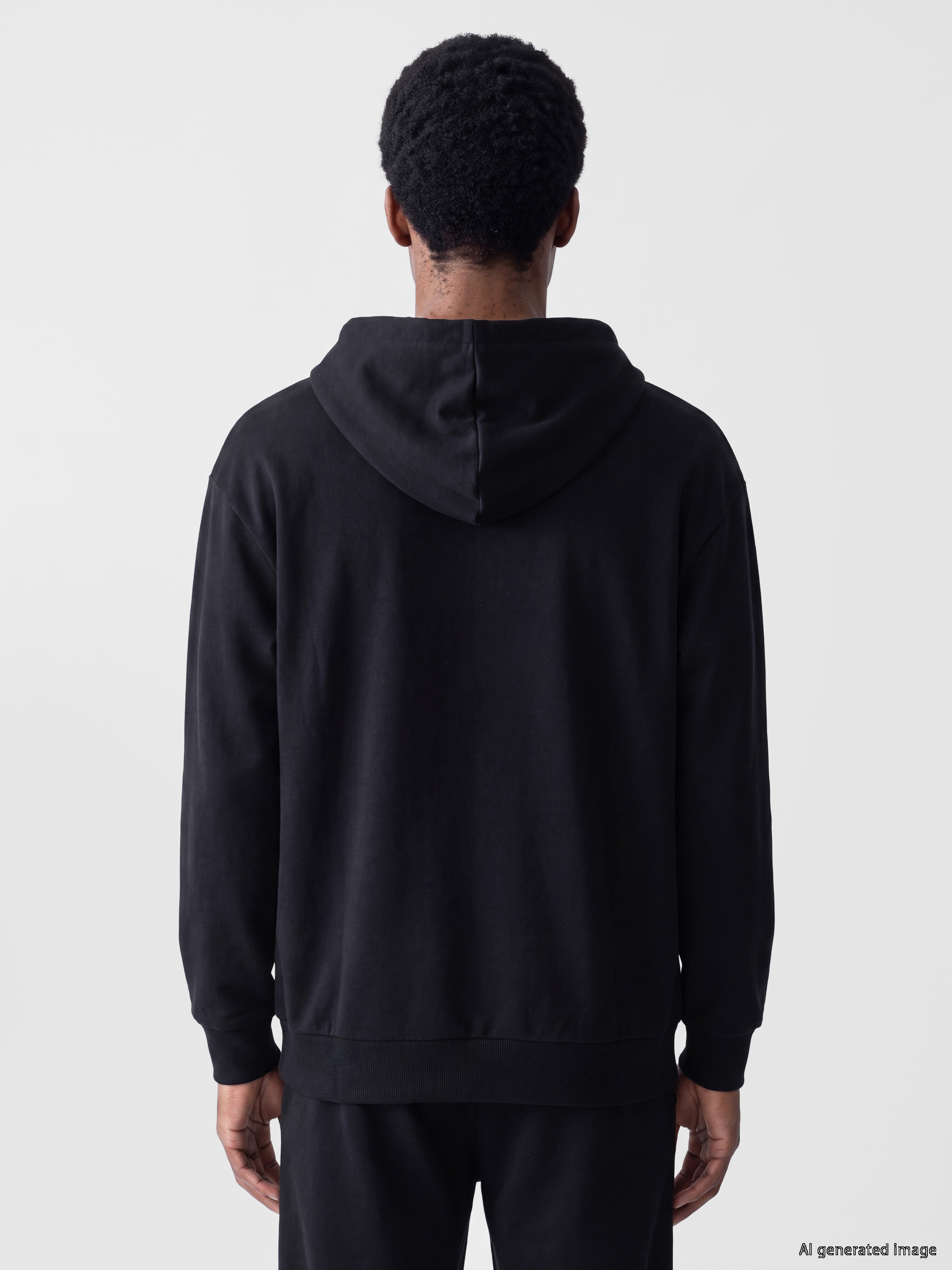 XSIDE Kapüşonlu Erkek Fermuarlı Sweatshirt görsel 4