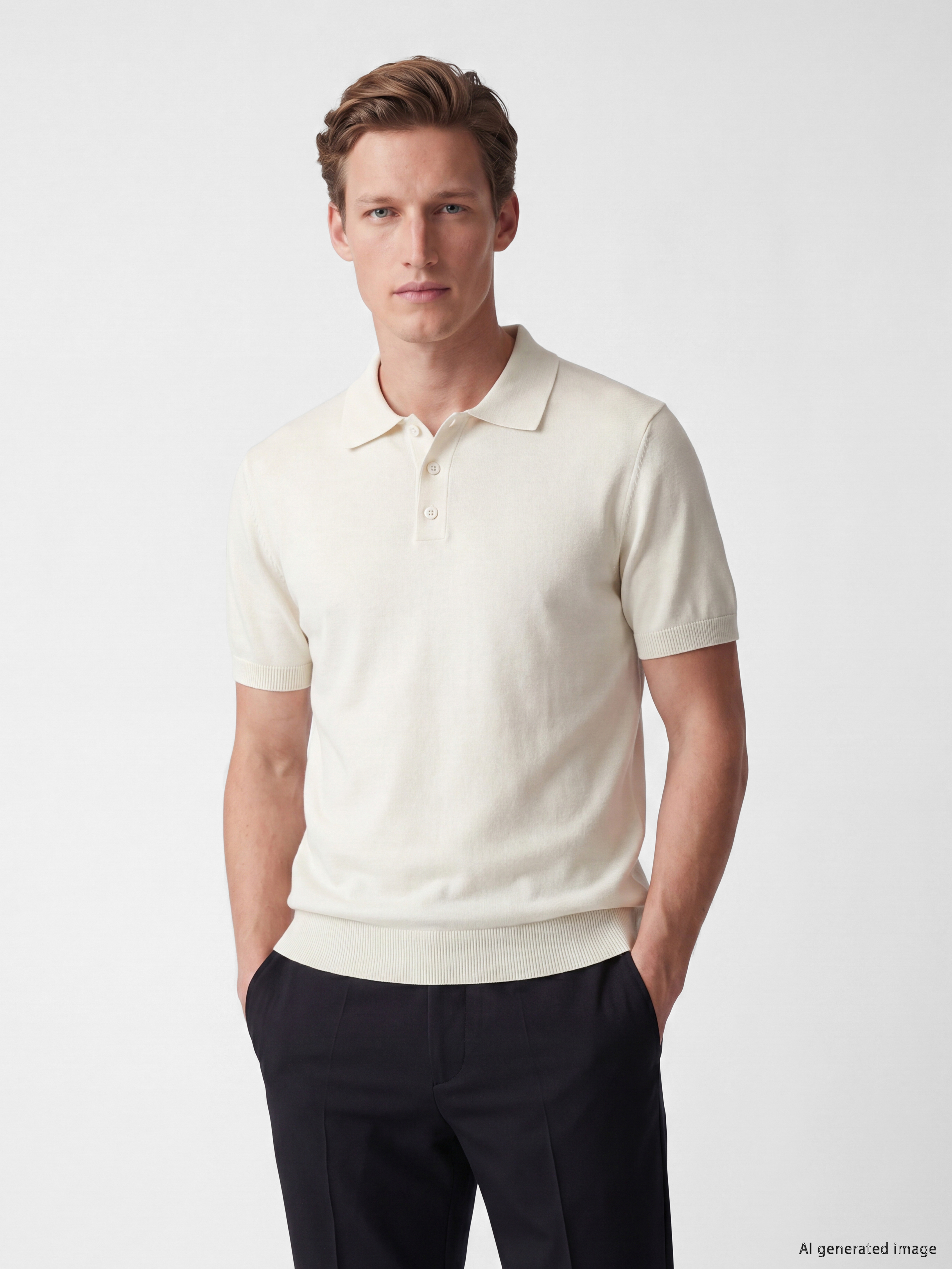 SOUTHBLUE Polo Yaka Soft Touch Erkek Triko Tişört