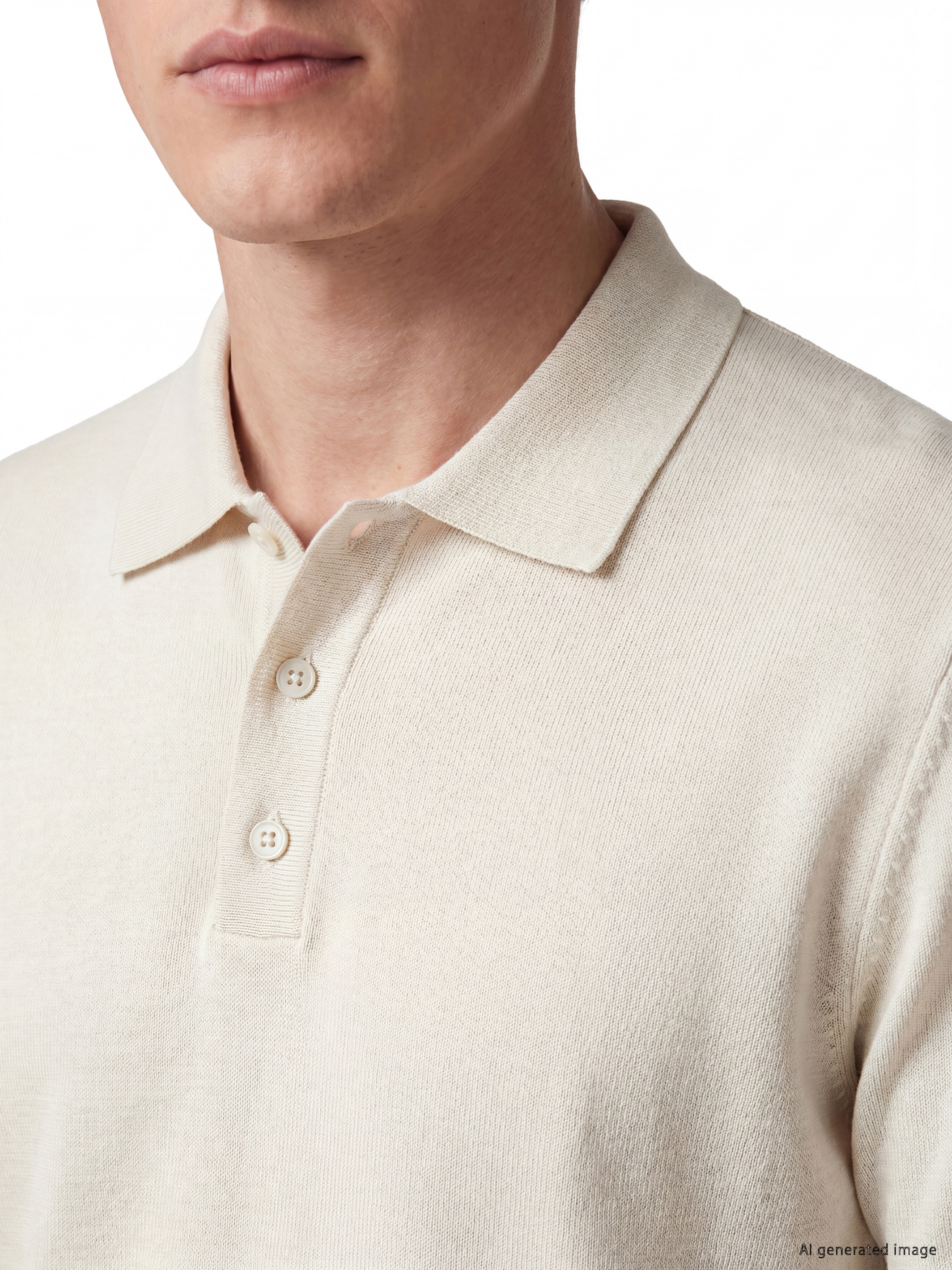 SOUTHBLUE Polo Yaka Soft Touch Erkek Triko Tişört görsel 3