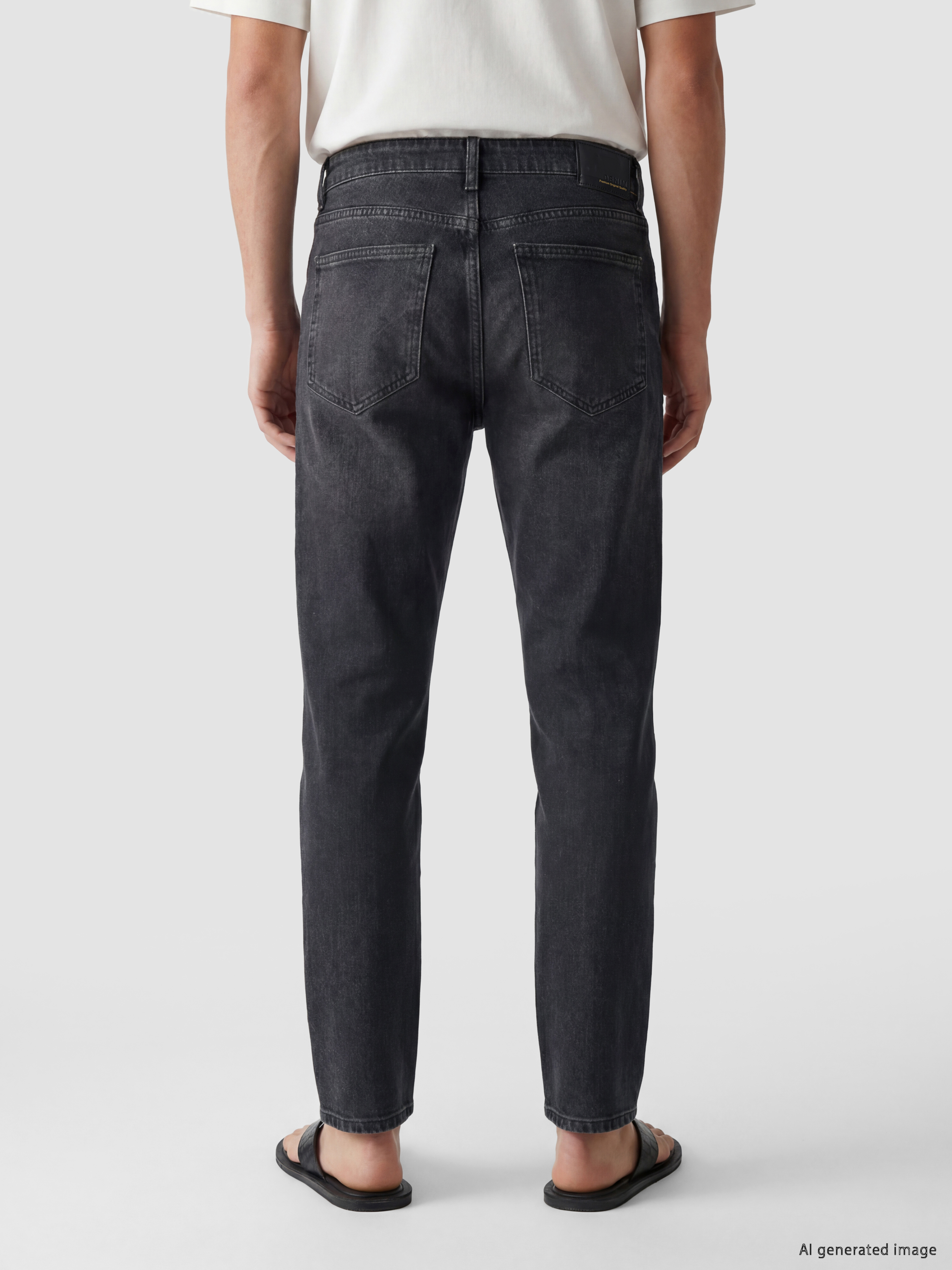LCW ECO 750 Slim Fit Erkek Jean Pantolon görsel 4