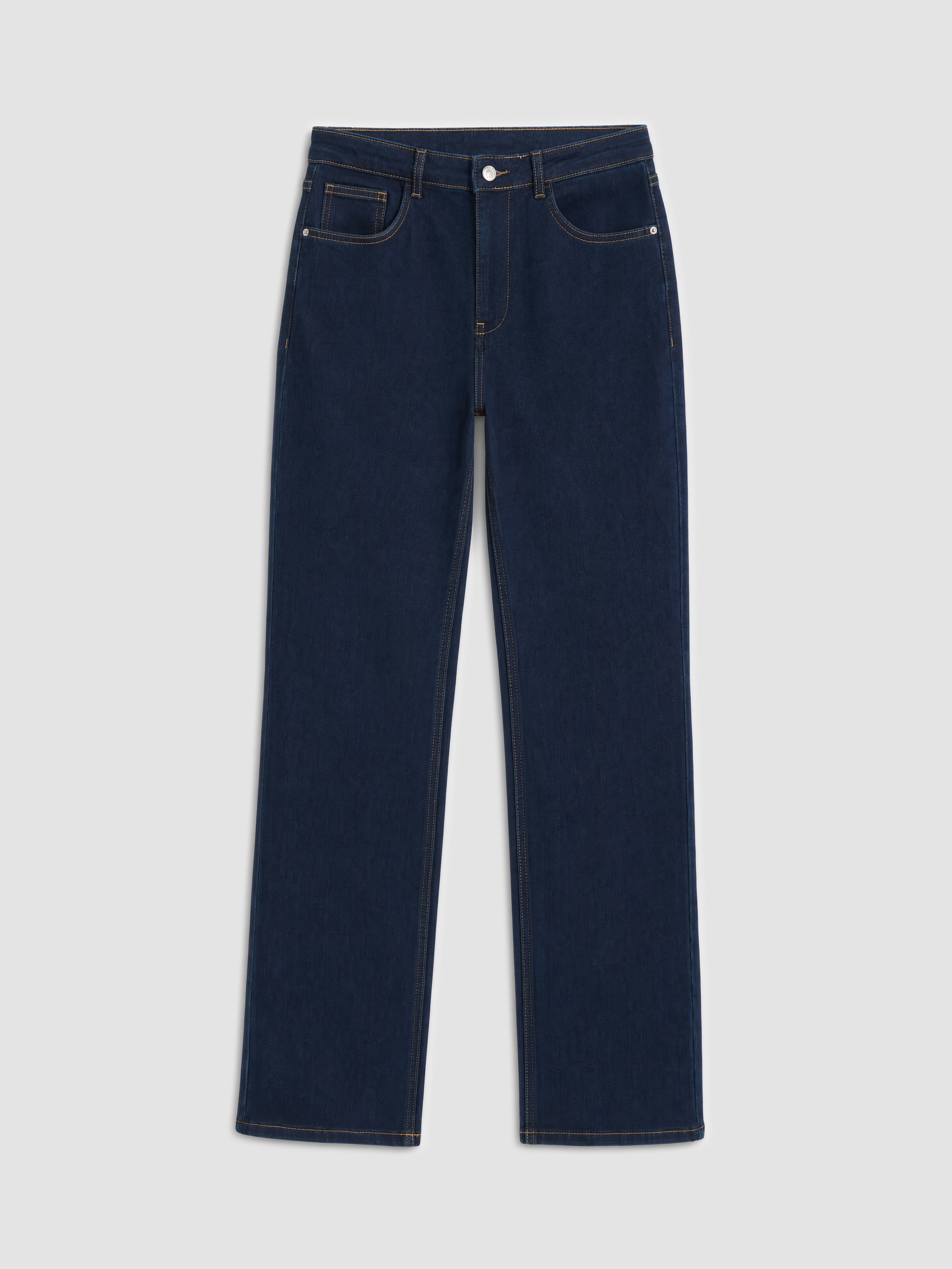 LCWAIKIKI Classic Straight Fit Kadın Jean Pantolon görsel 5