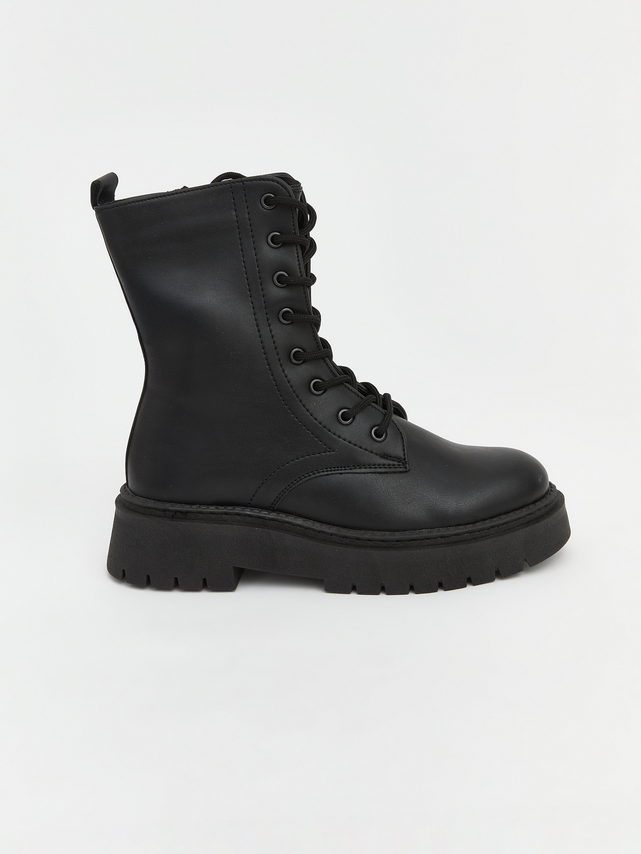 LCW STEPS Bağcıklı Kalın Tabanlı Kadın Postal Bot görsel 2