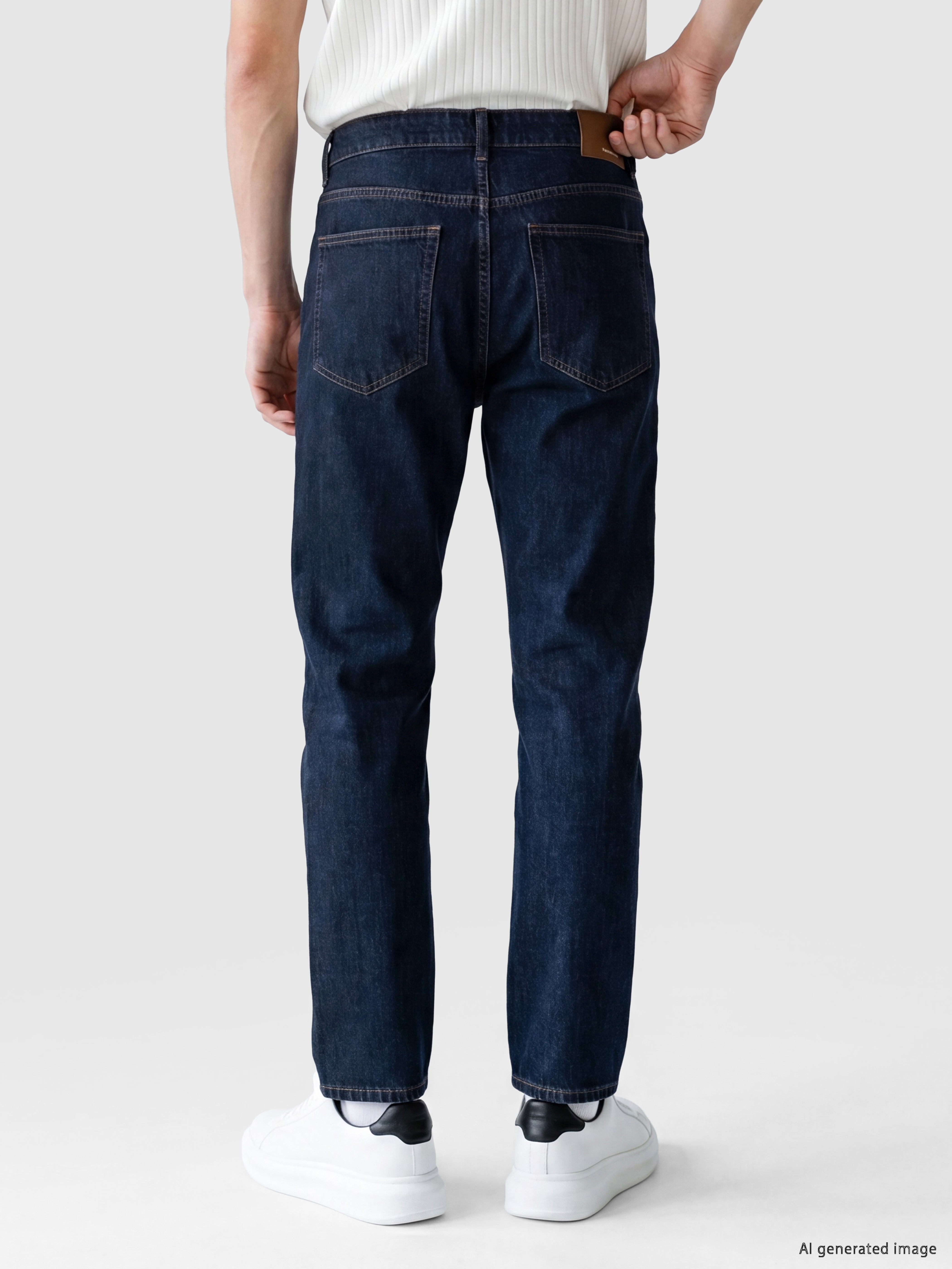 LCW ECO 779 Regular Fit Erkek Jean Pantolon görsel 3