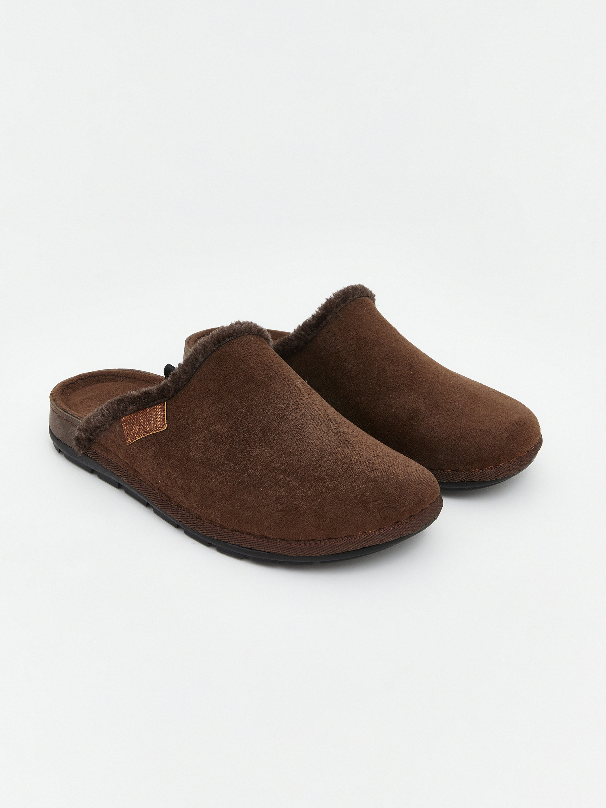 LCW STEPS Pelüş Erkek Ev Terliği