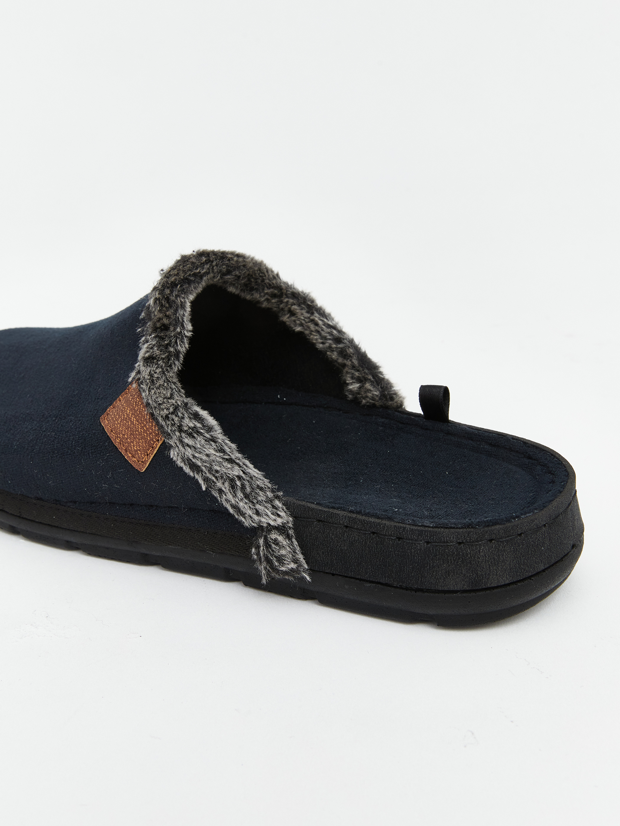 LCW STEPS Pelüş Erkek Ev Terliği görsel 5