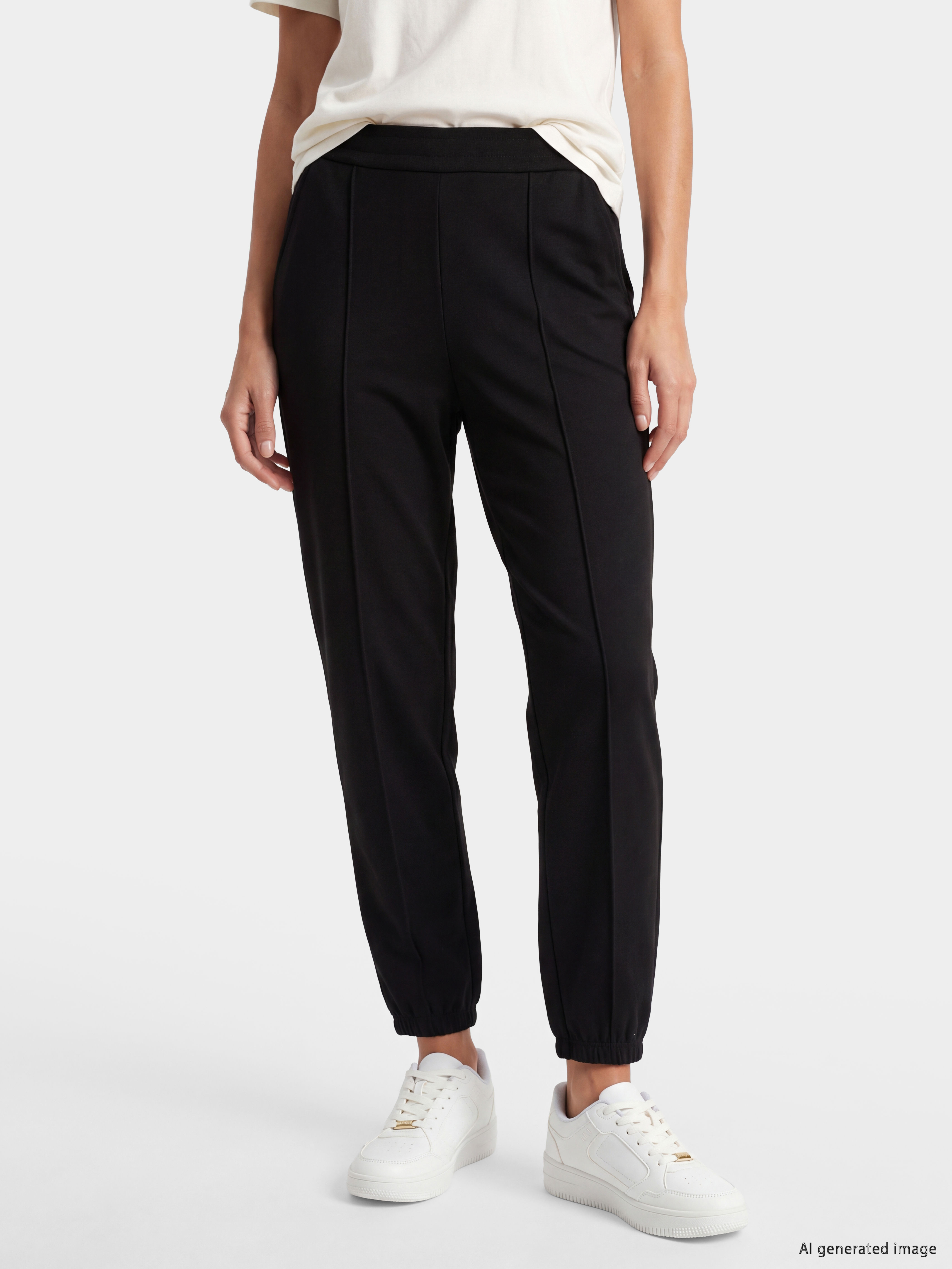 LC WAIKIKI Soft Touch Kadın Jogger Eşofman Altı görsel 2