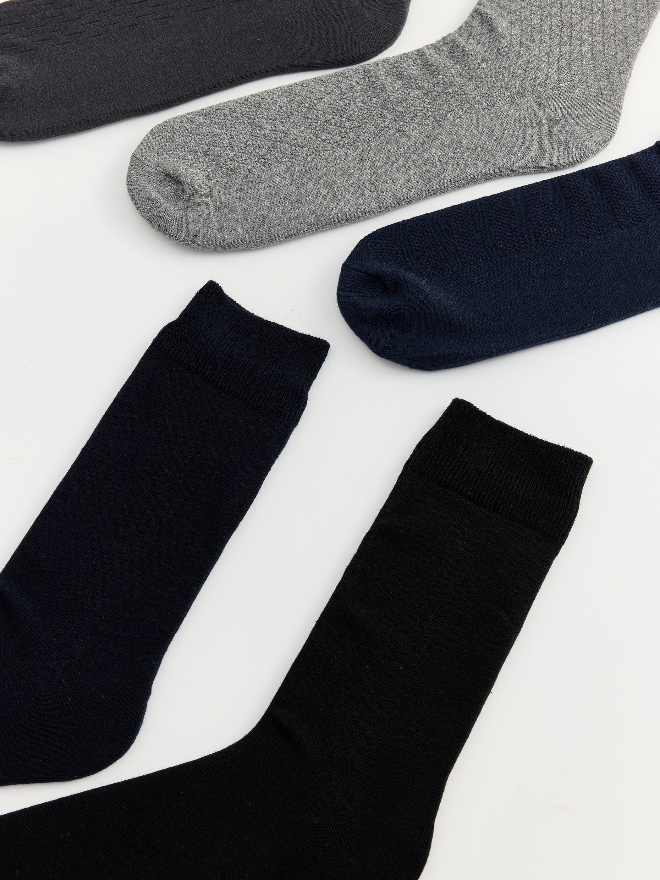 LCW ACCESSORIES Erkek Soket Çorap 5'li Paket görsel 2