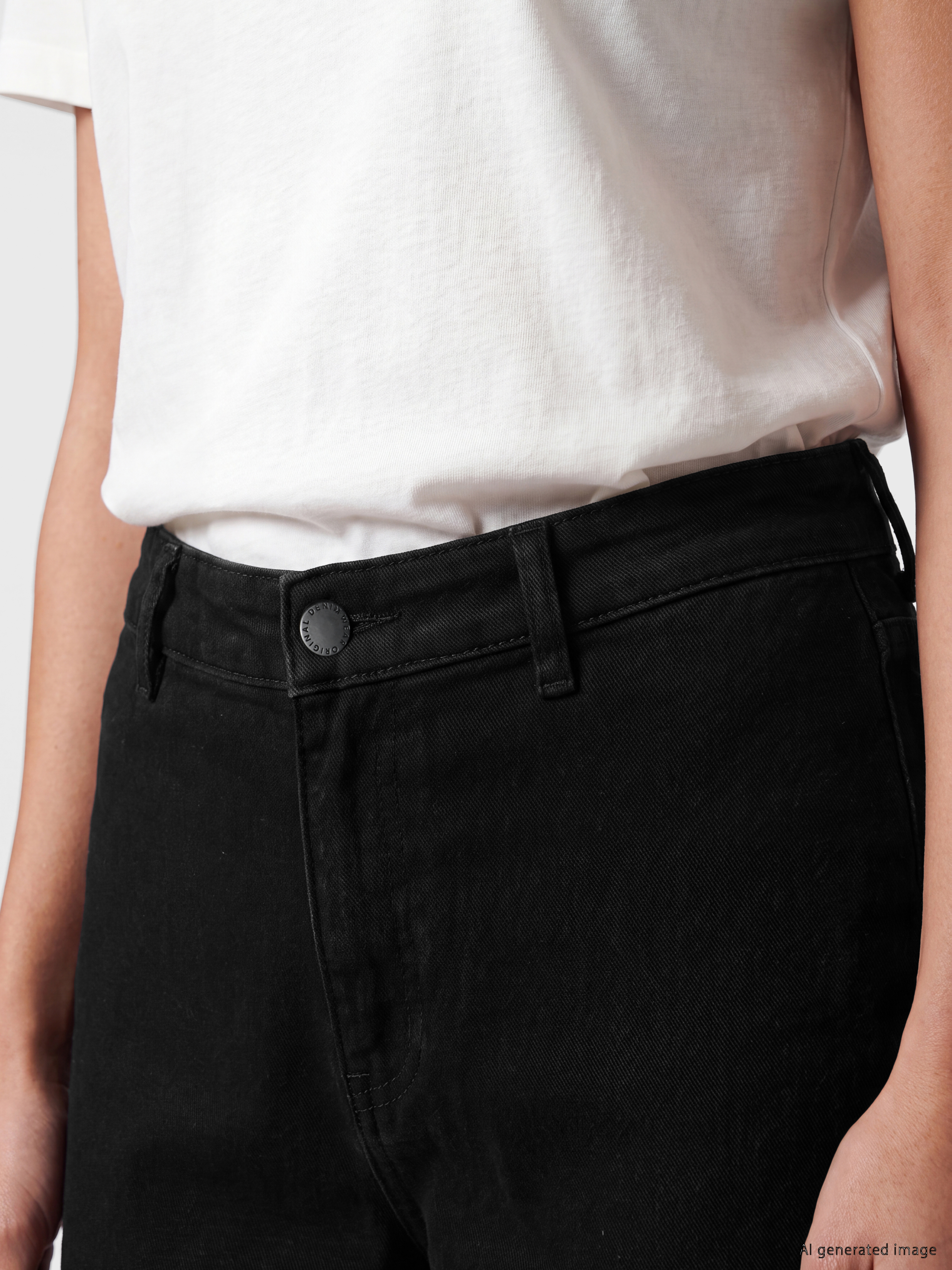 LCW Jeans Wideleg Kadın Jean Pantolon görsel 3