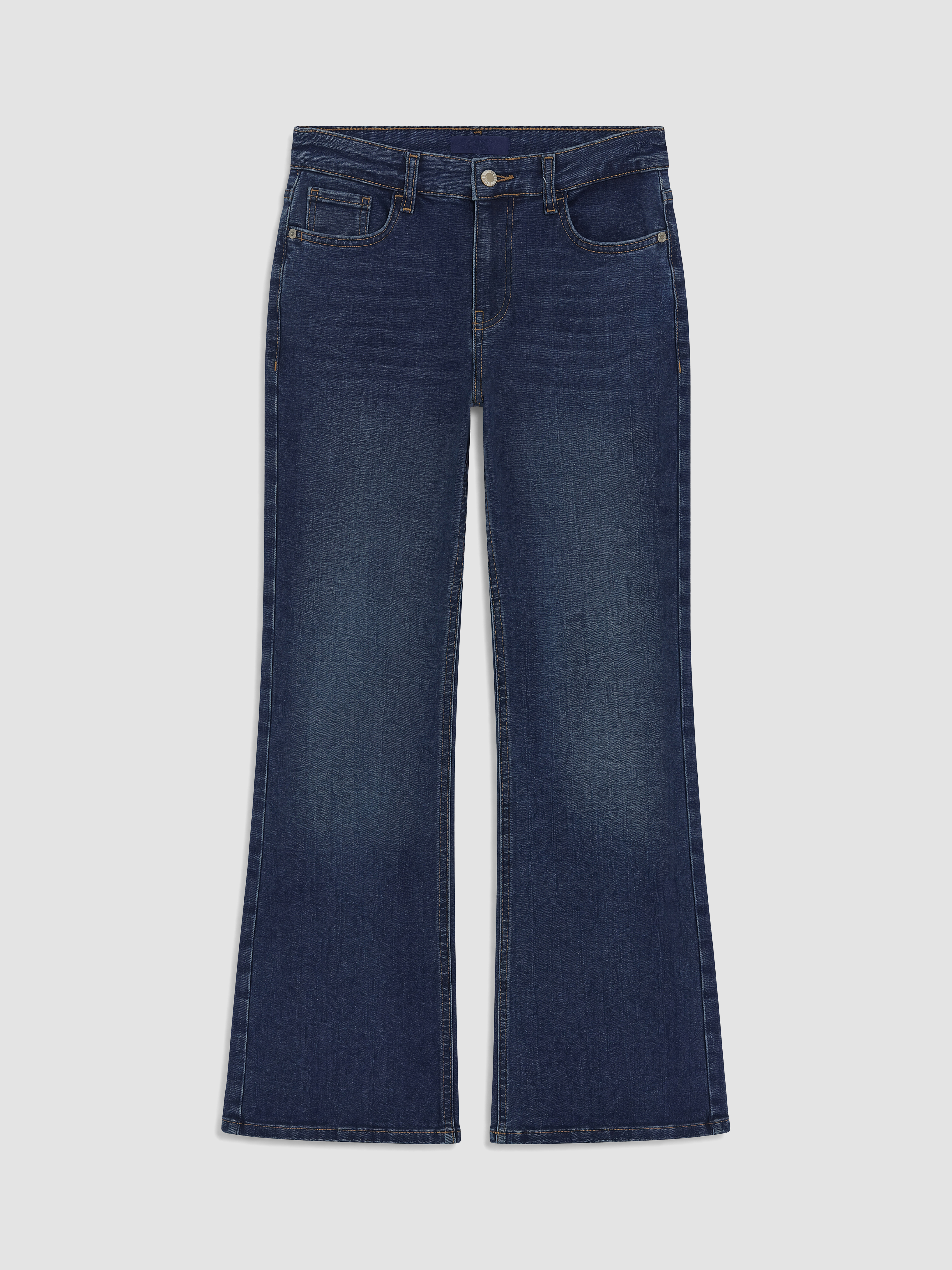 LCW Jeans Yüksek Bel Flare Kadın Jean Pantolon görsel 5