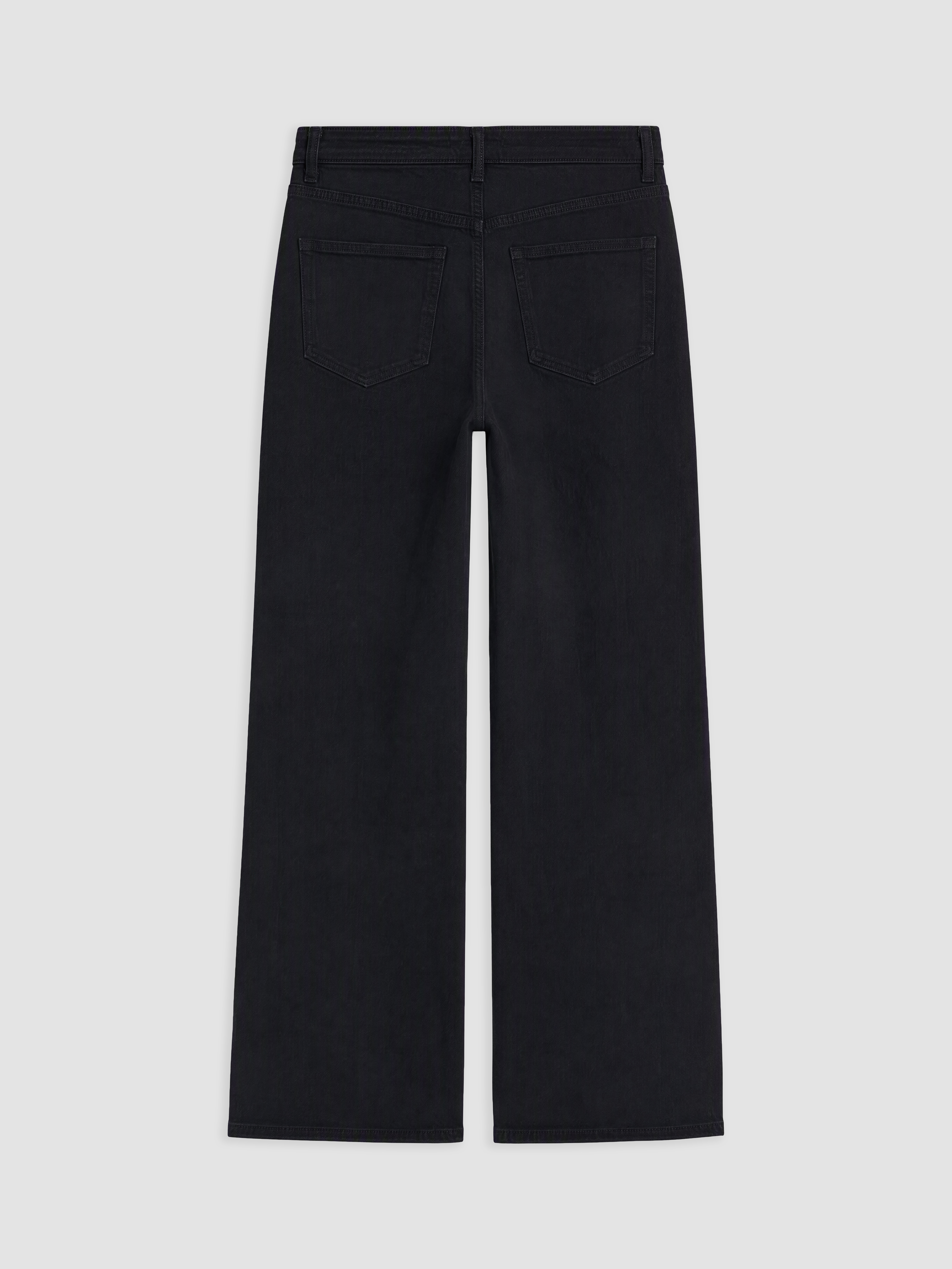 LCW Jeans Yüksek Bel Wideleg Kadın Jean Pantolon görsel 6