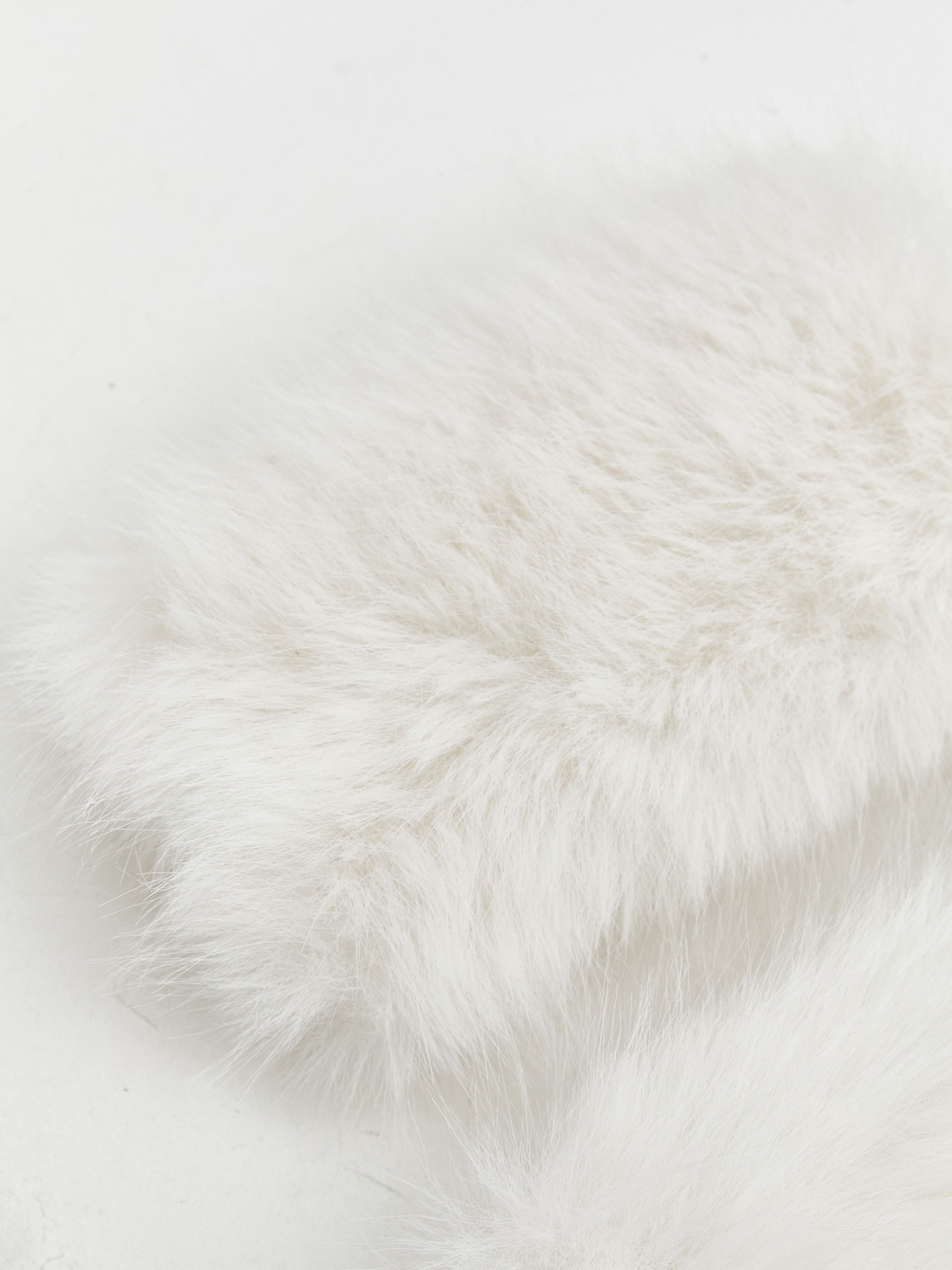 LCW ACCESSORIES Suni Kürk Görünümlü Kadın Parmaksız Eldiven görsel 3
