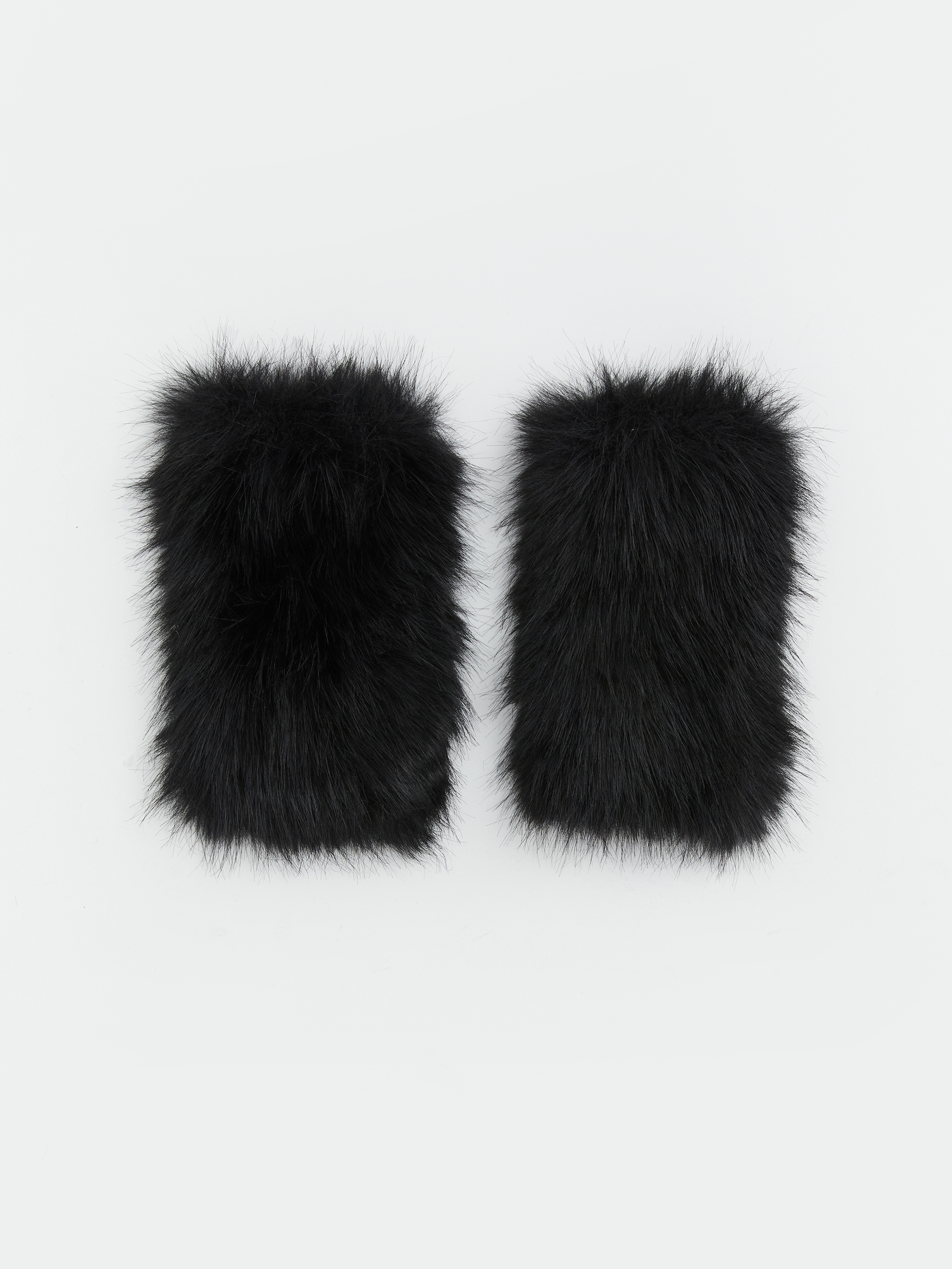 LCW ACCESSORIES Suni Kürk Görünümlü Kadın Parmaksız Eldiven