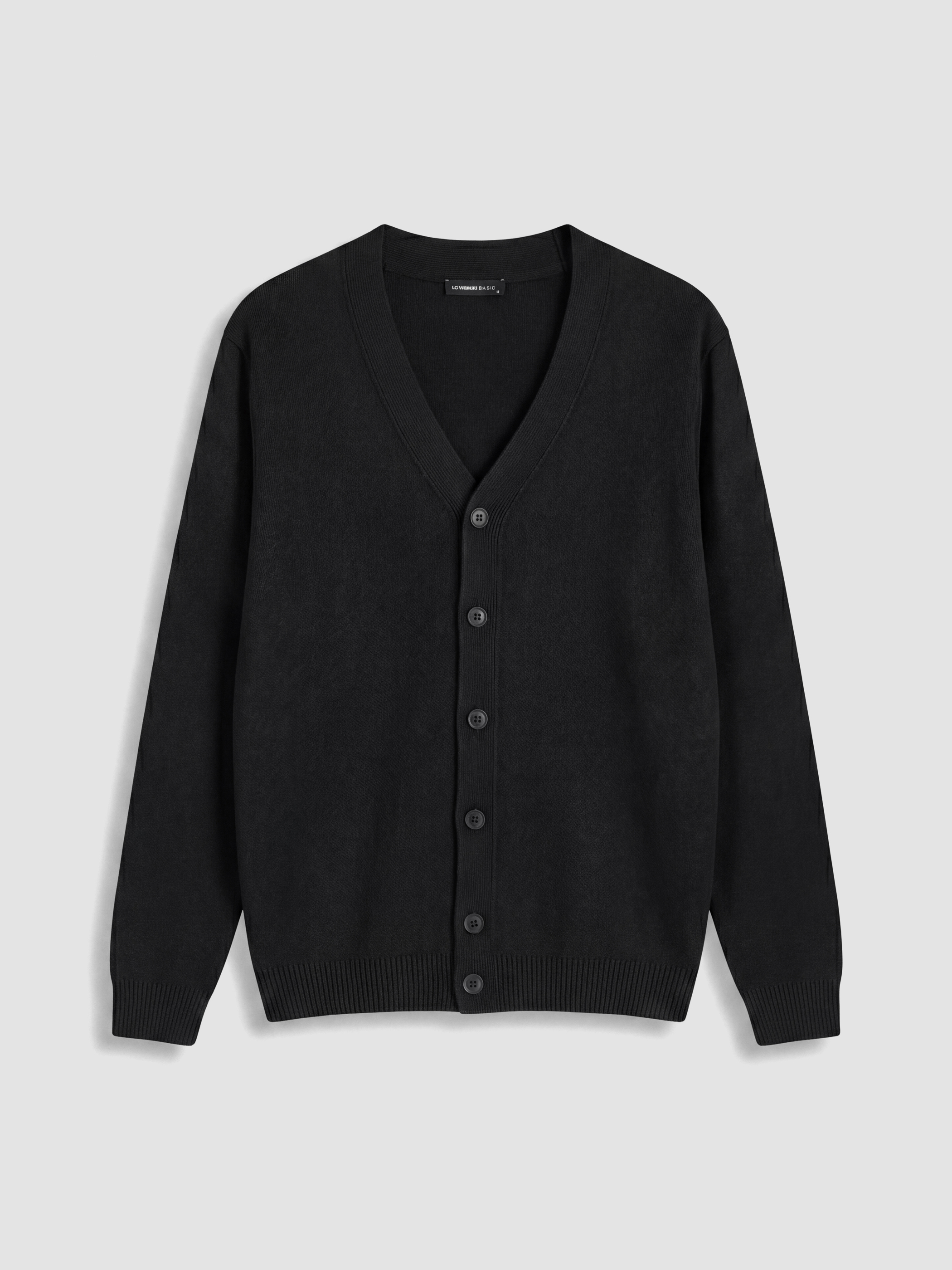 LCWAIKIKI Classic Regular Fit V Yaka Erkek Triko Hırka görsel 4