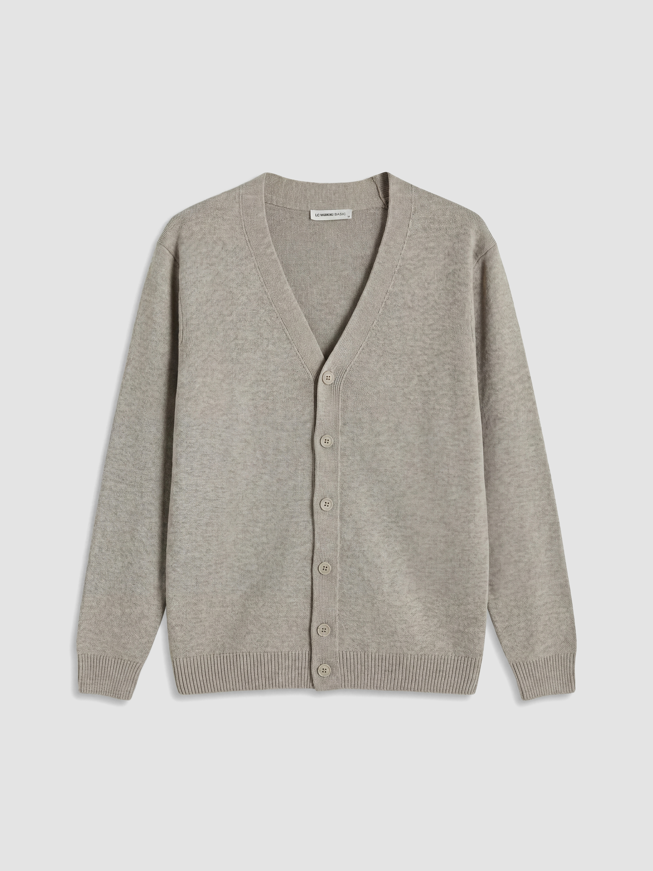LCWAIKIKI Classic Regular Fit V Yaka Erkek Triko Hırka görsel 4