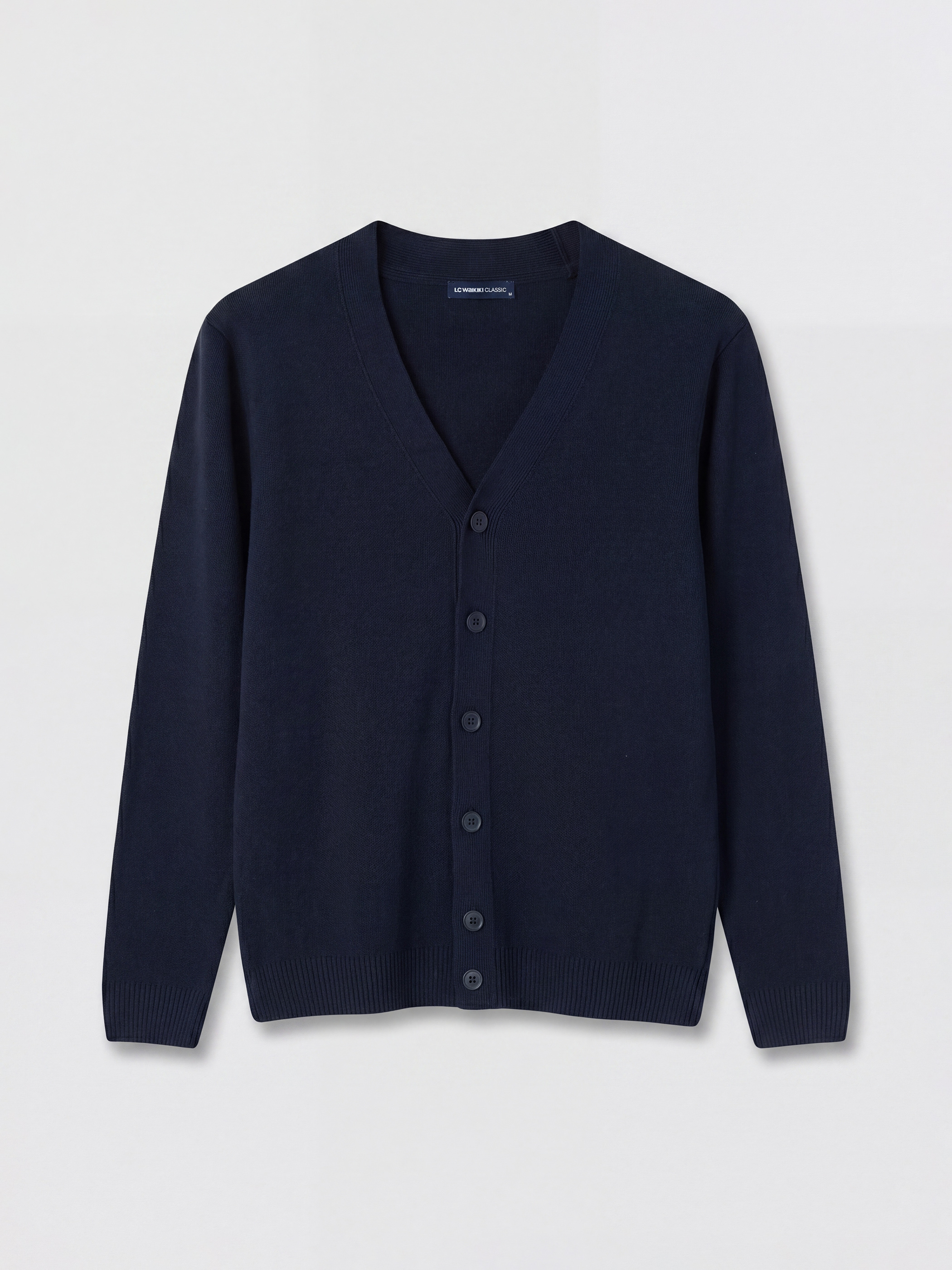 LCWAIKIKI Classic Regular Fit V Yaka Erkek Triko Hırka görsel 5