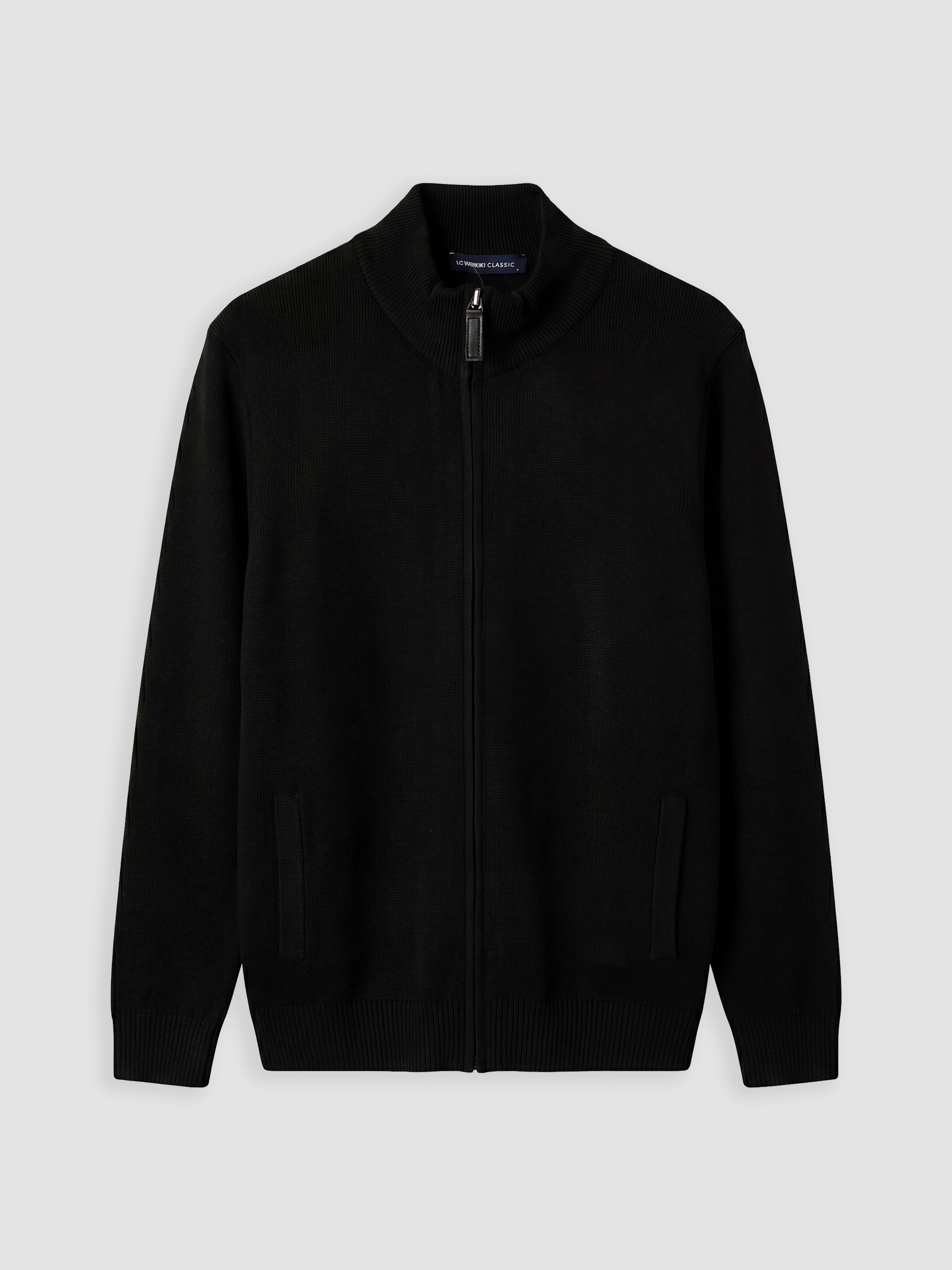 LCWAIKIKI Classic Regular Fit Dik Yaka Erkek Triko Hırka görsel 4