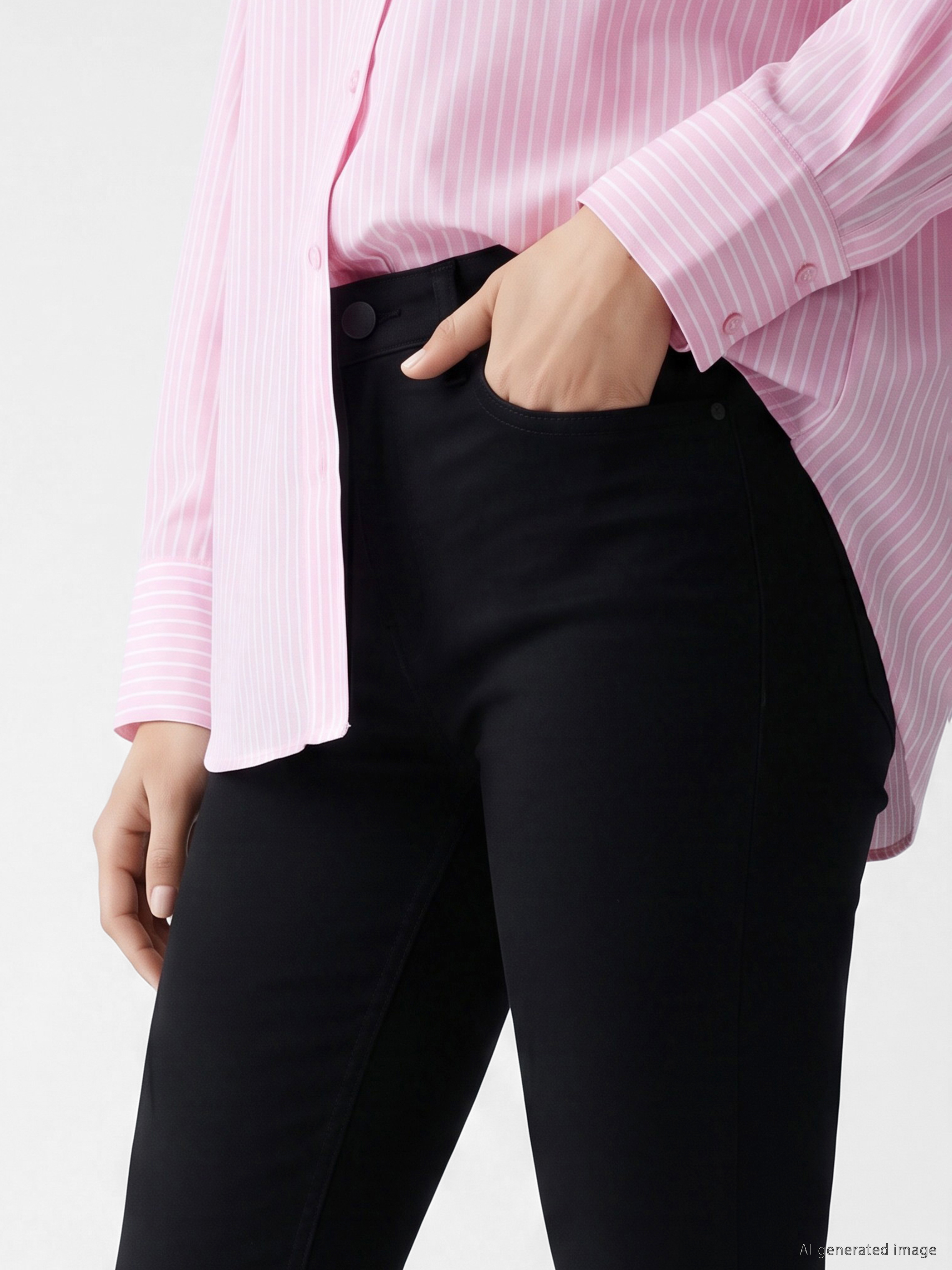 LCW Jeans Yüksek Bel Süper Skinny Fit Kadın Jean Pantolon görsel 3