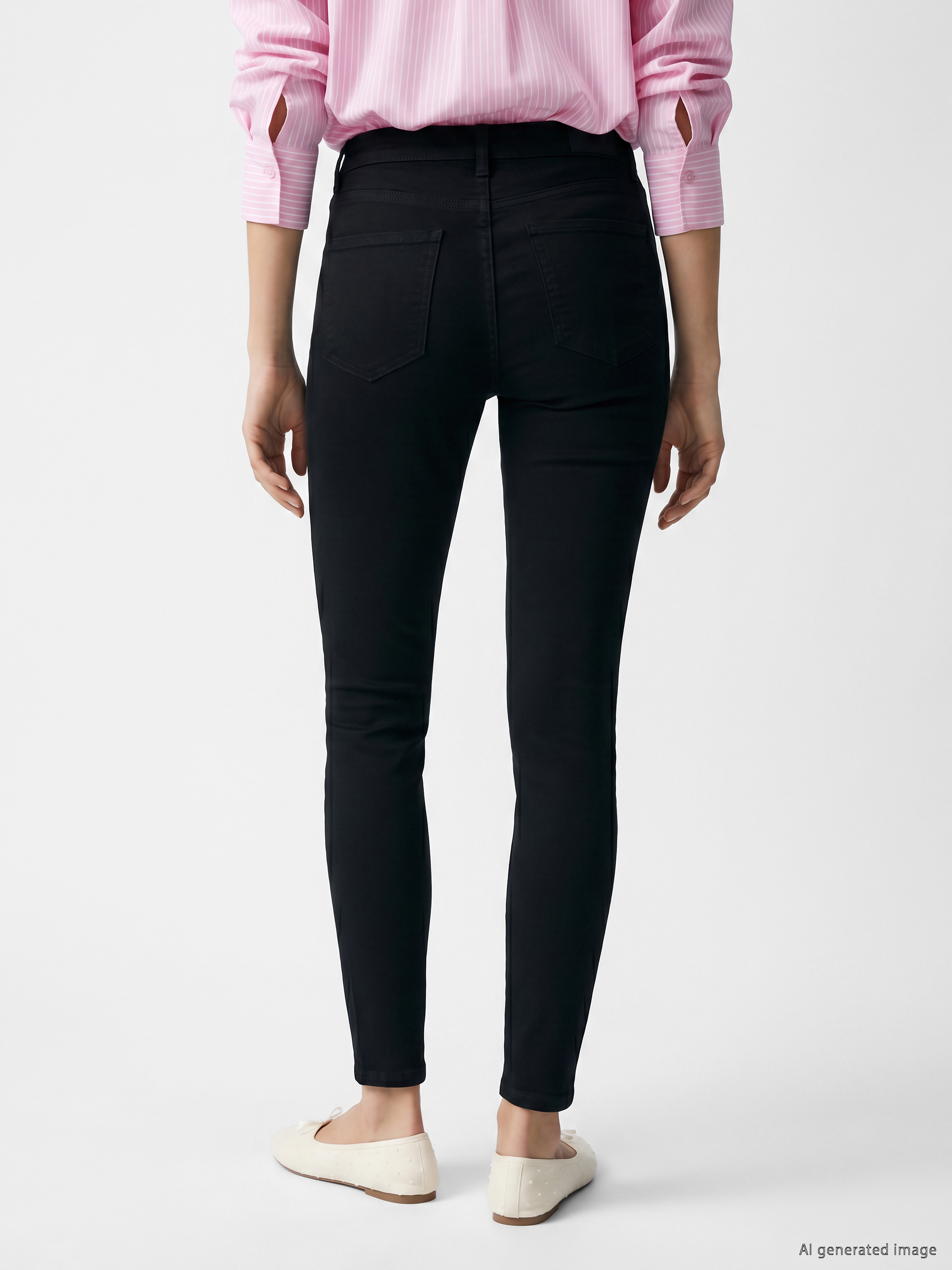 LCW Jeans Yüksek Bel Süper Skinny Fit Kadın Jean Pantolon görsel 4