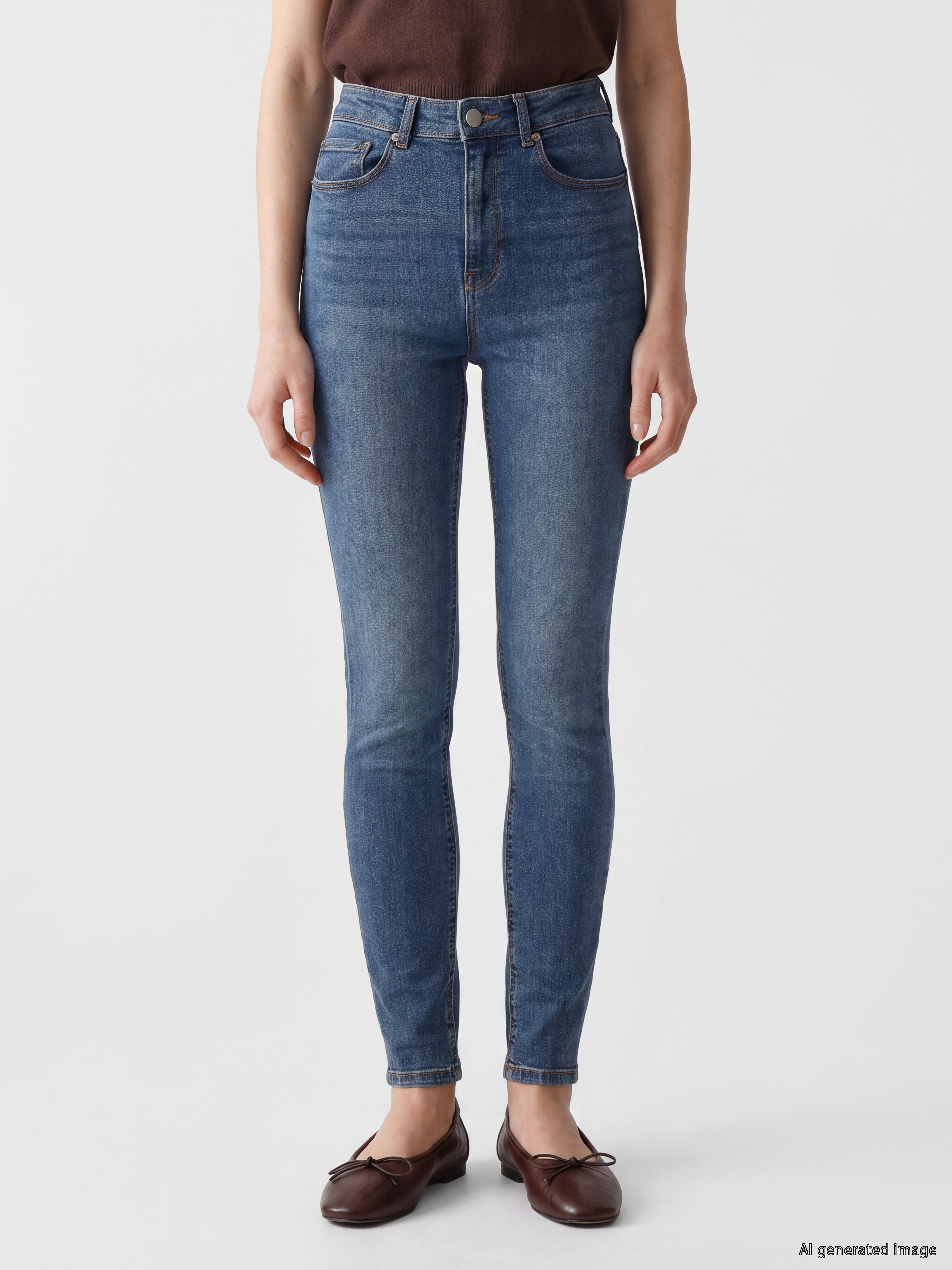 LCW Jeans Jüpiter Süper Skinny Fit Kadın Jean Pantolon görsel 2