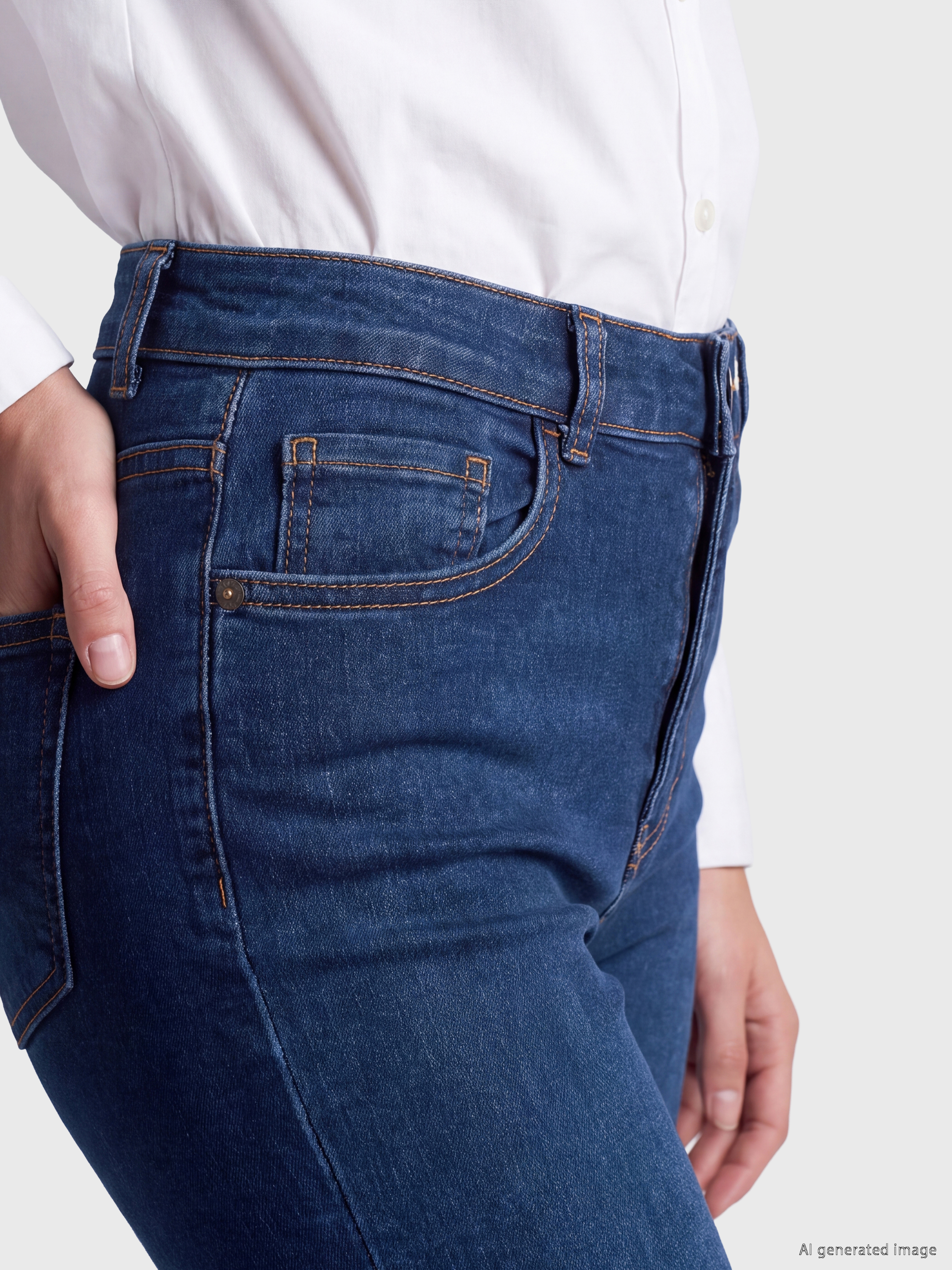 LCW Jeans Jüpiter Süper Skinny Fit Kadın Jean Pantolon görsel 3