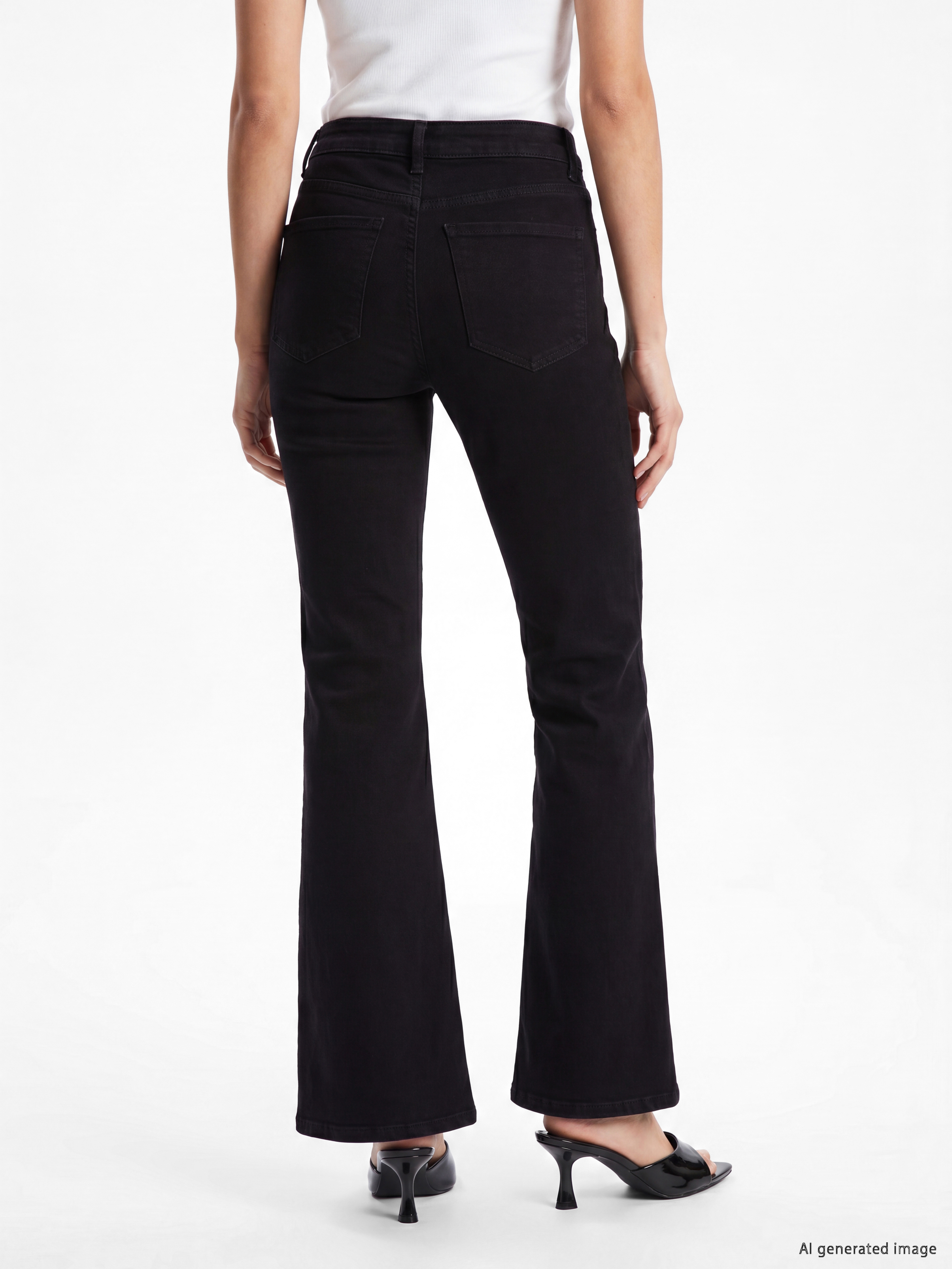 LCW Jeans Flare Kadın Jean Pantolon görsel 5