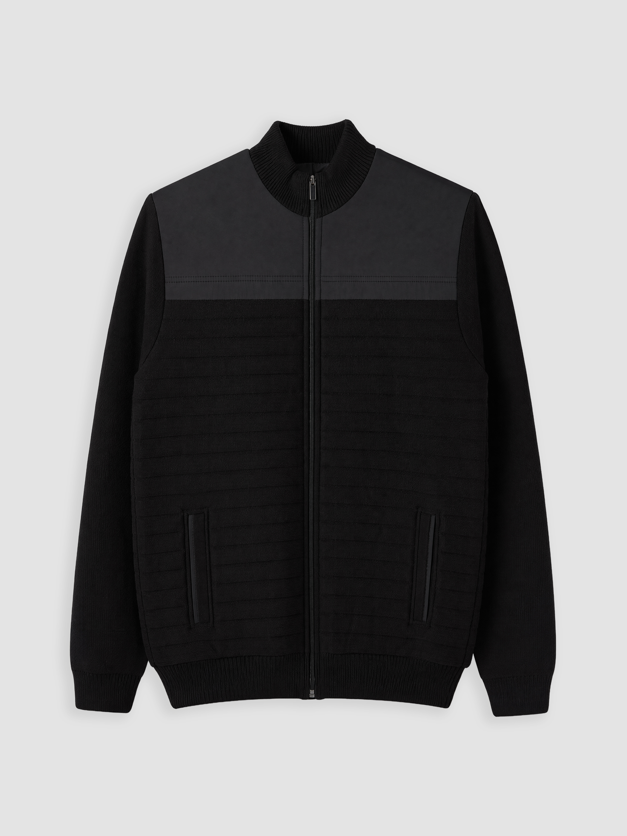 LCWAIKIKI Classic Regular Fit Dik Yaka Erkek Triko Hırka görsel 5