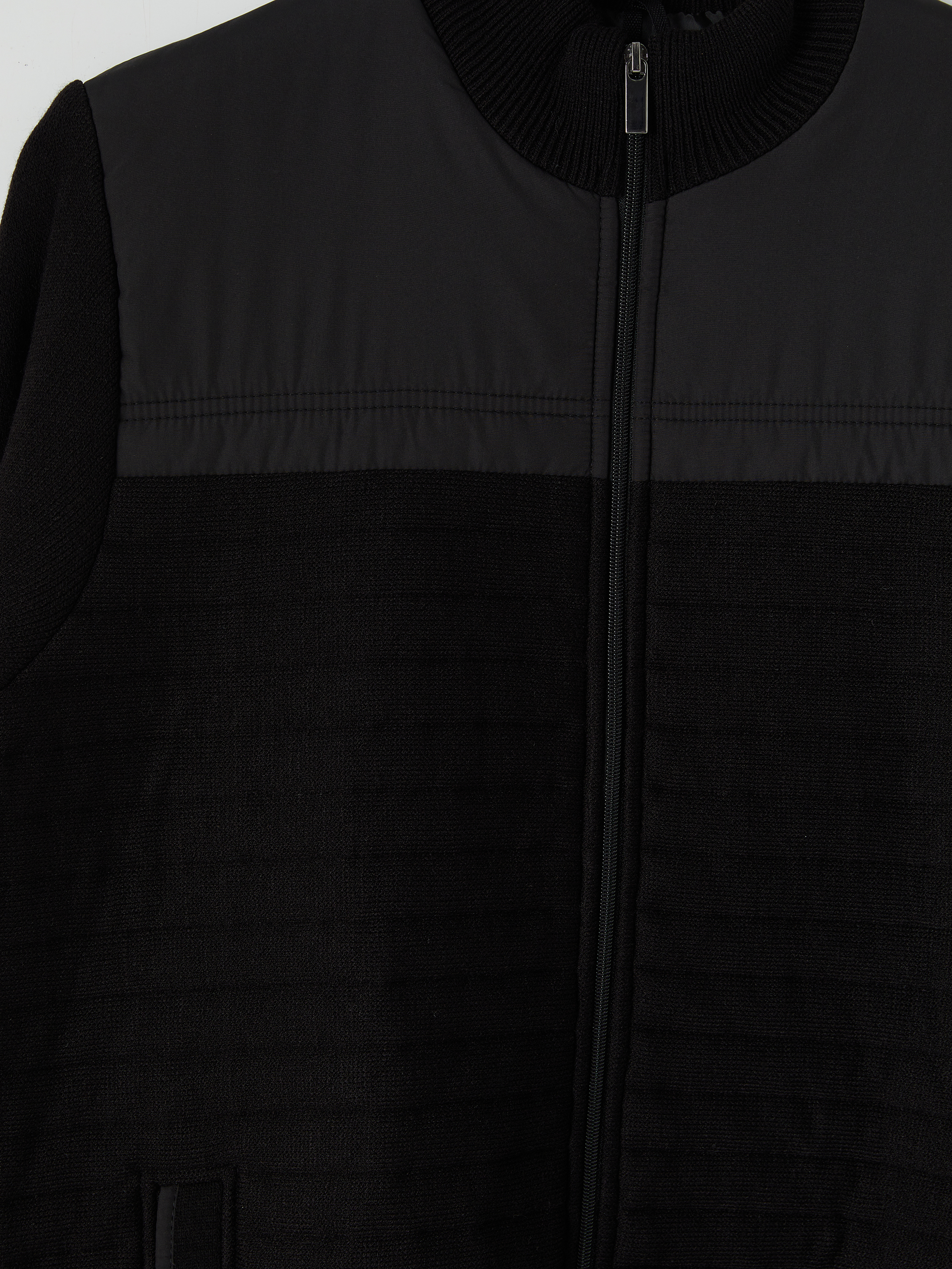 LCWAIKIKI Classic Regular Fit Dik Yaka Erkek Triko Hırka görsel 7