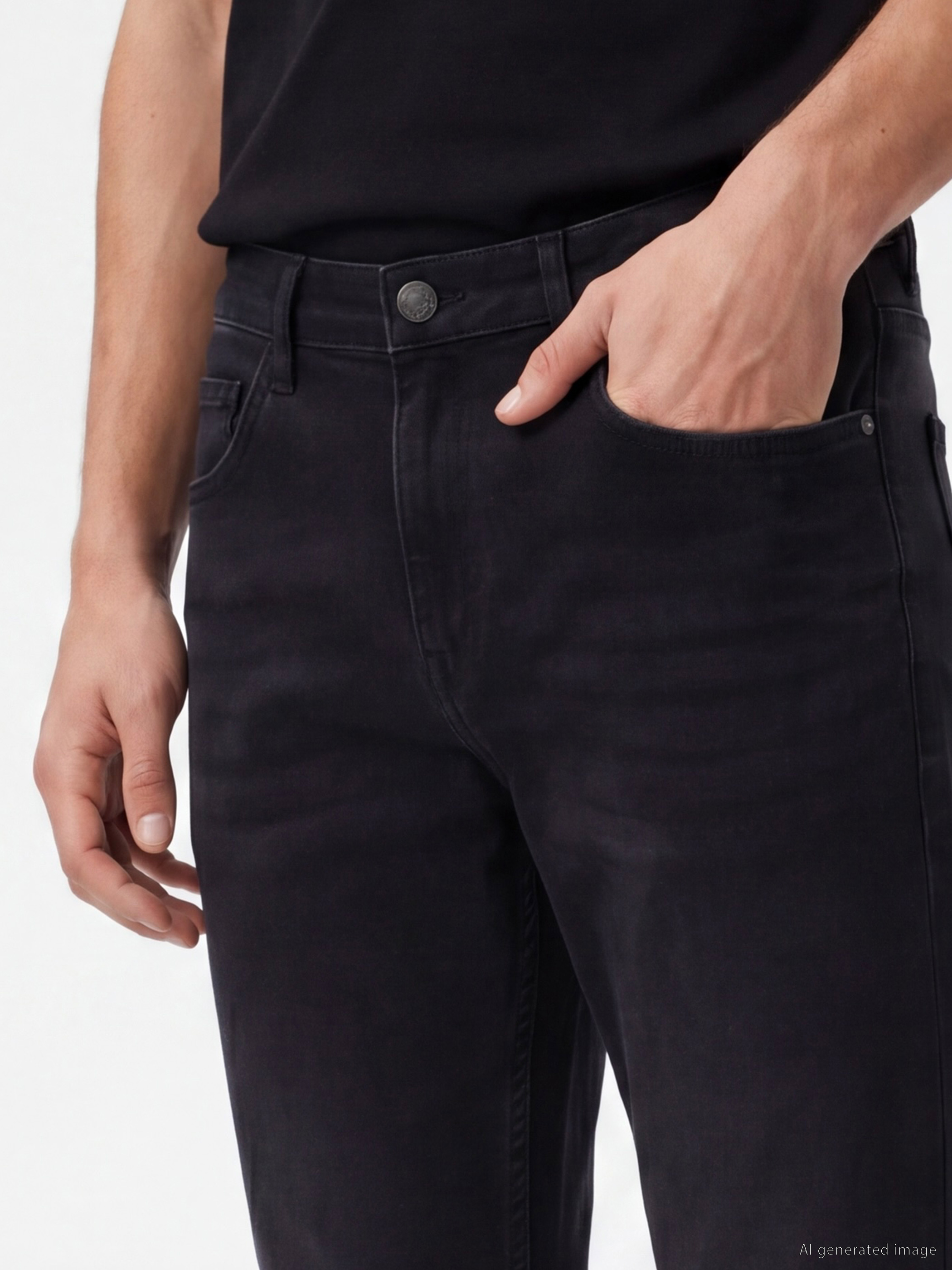 LCW Jeans 779 Regular Fit Erkek Jean Pantolon görsel 3