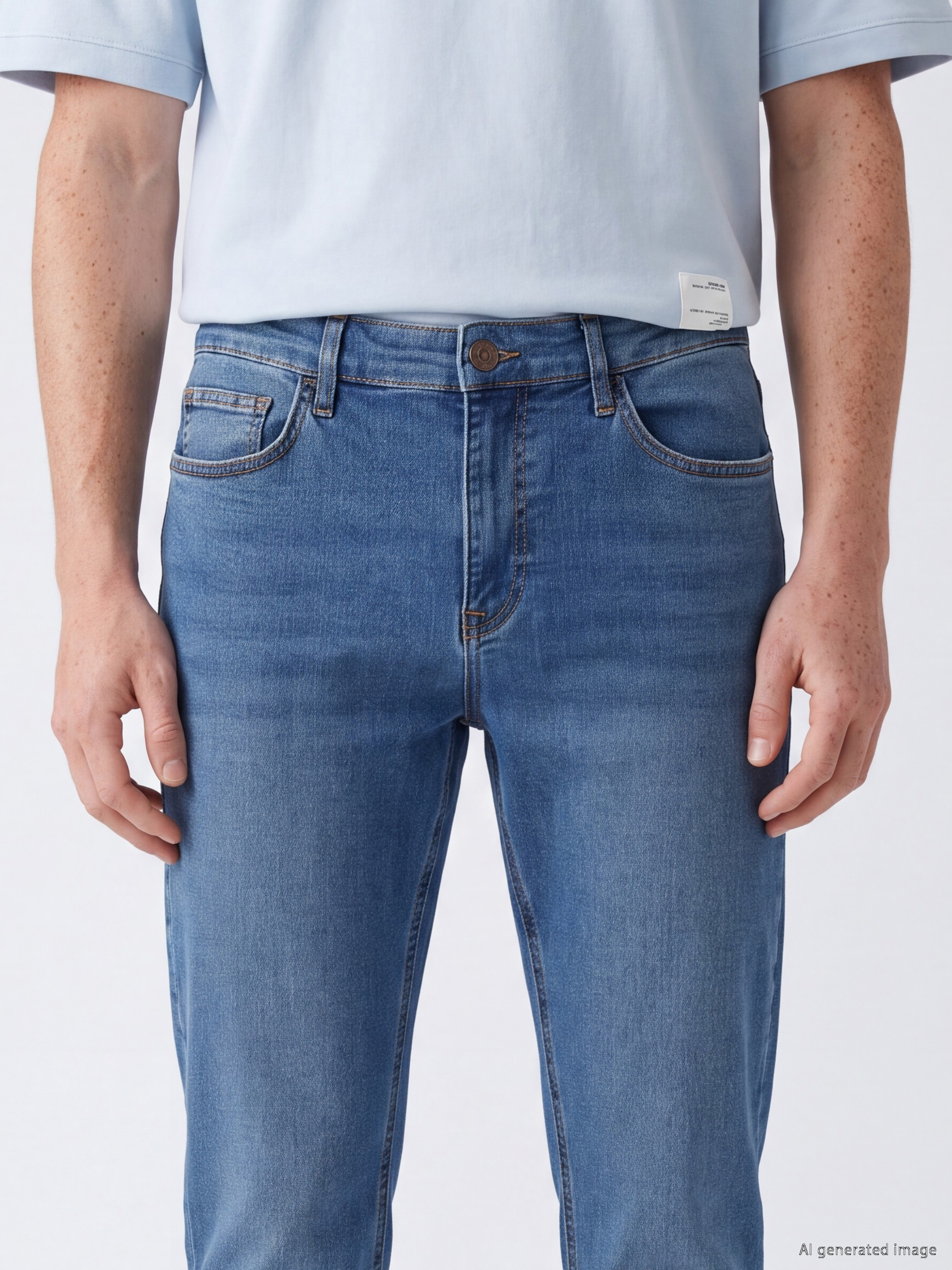 LCW Jeans 779 Regular Fit Erkek Jean Pantolon görsel 3