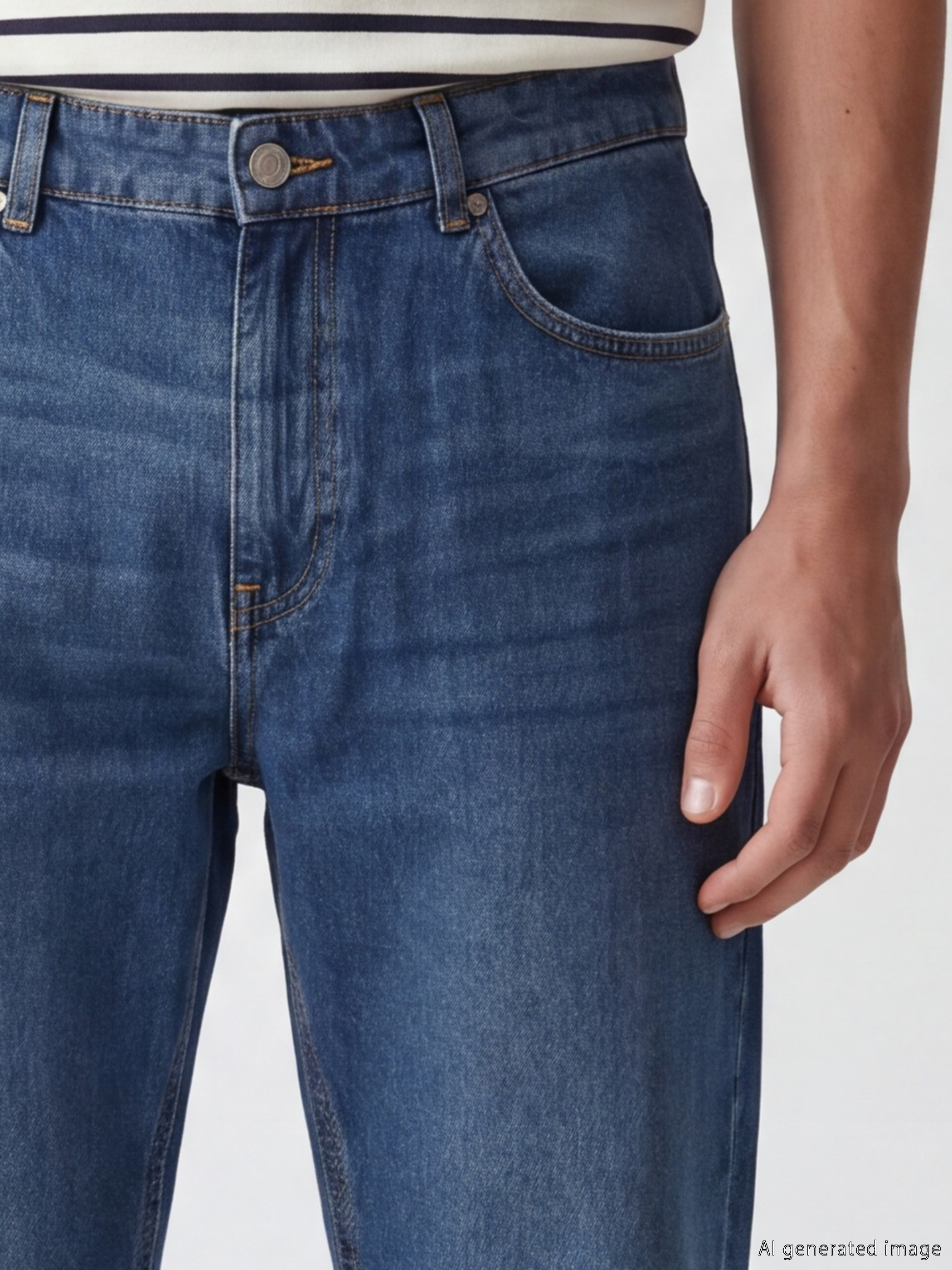 LCW ECO 779 Regular Fit Erkek Jean Pantolon görsel 3