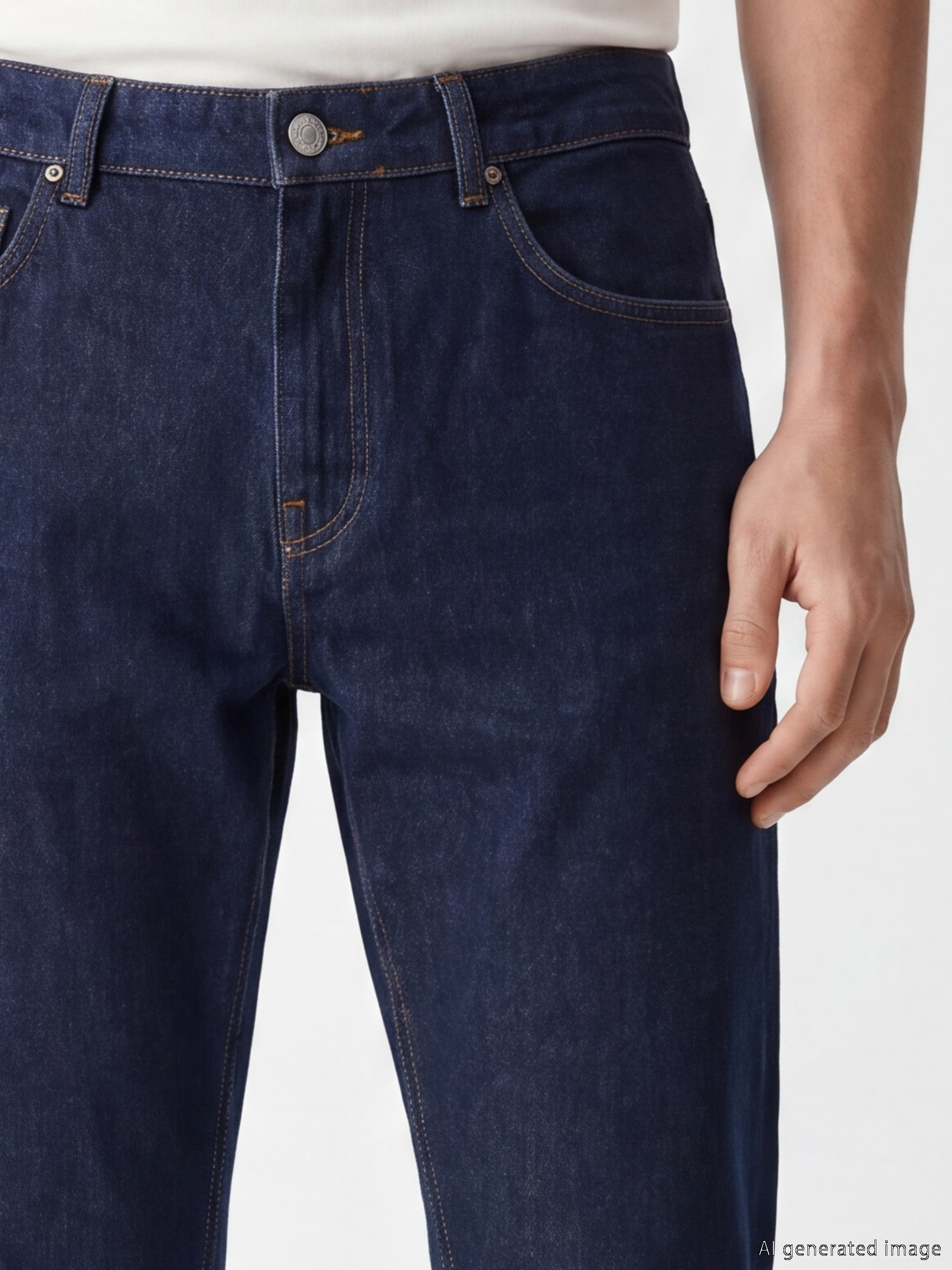 LCW ECO 779 Regular Fit Erkek Jean Pantolon görsel 3