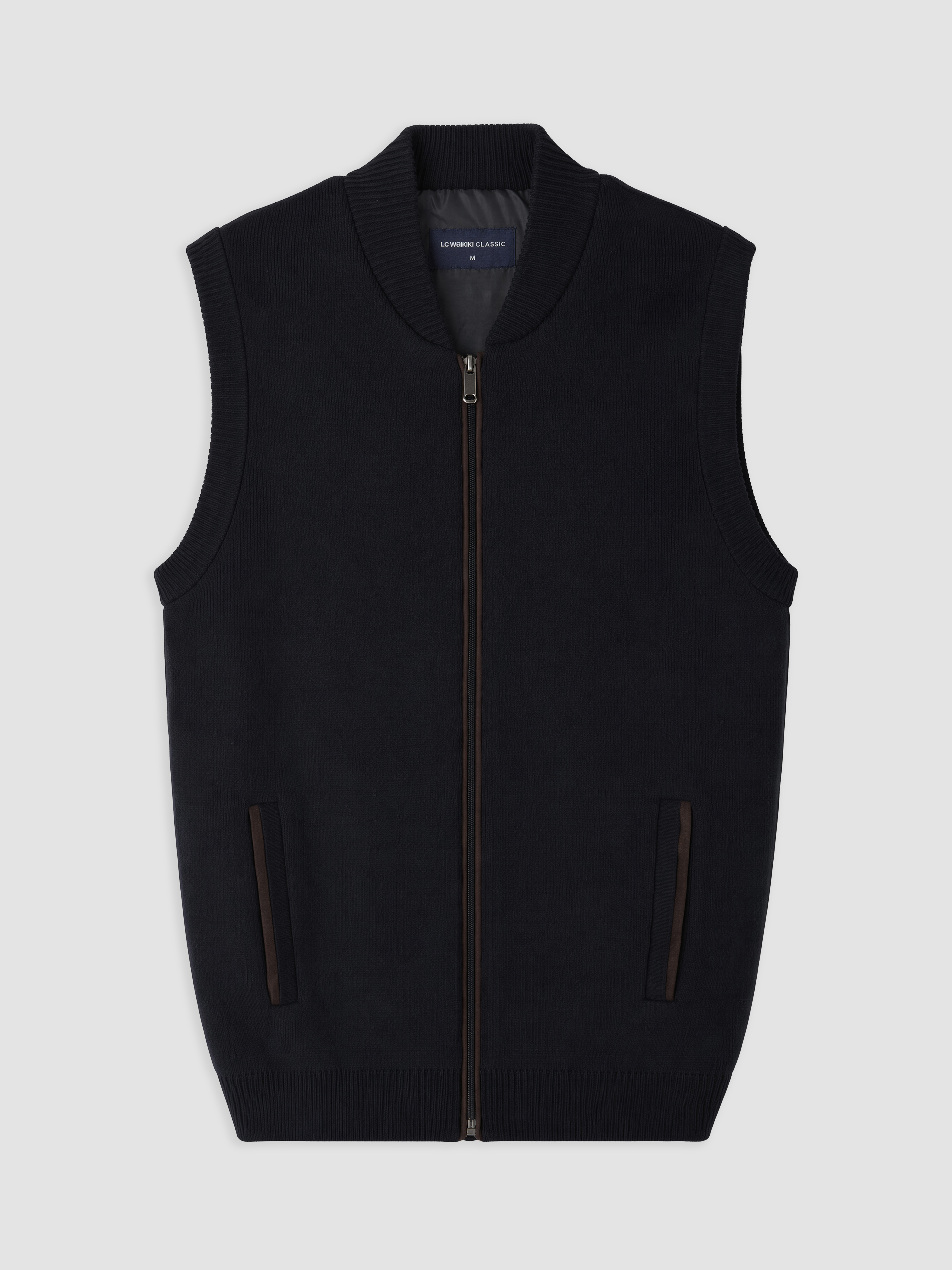 LCWAIKIKI Classic Regular Fit Erkek Triko Yelek görsel 5