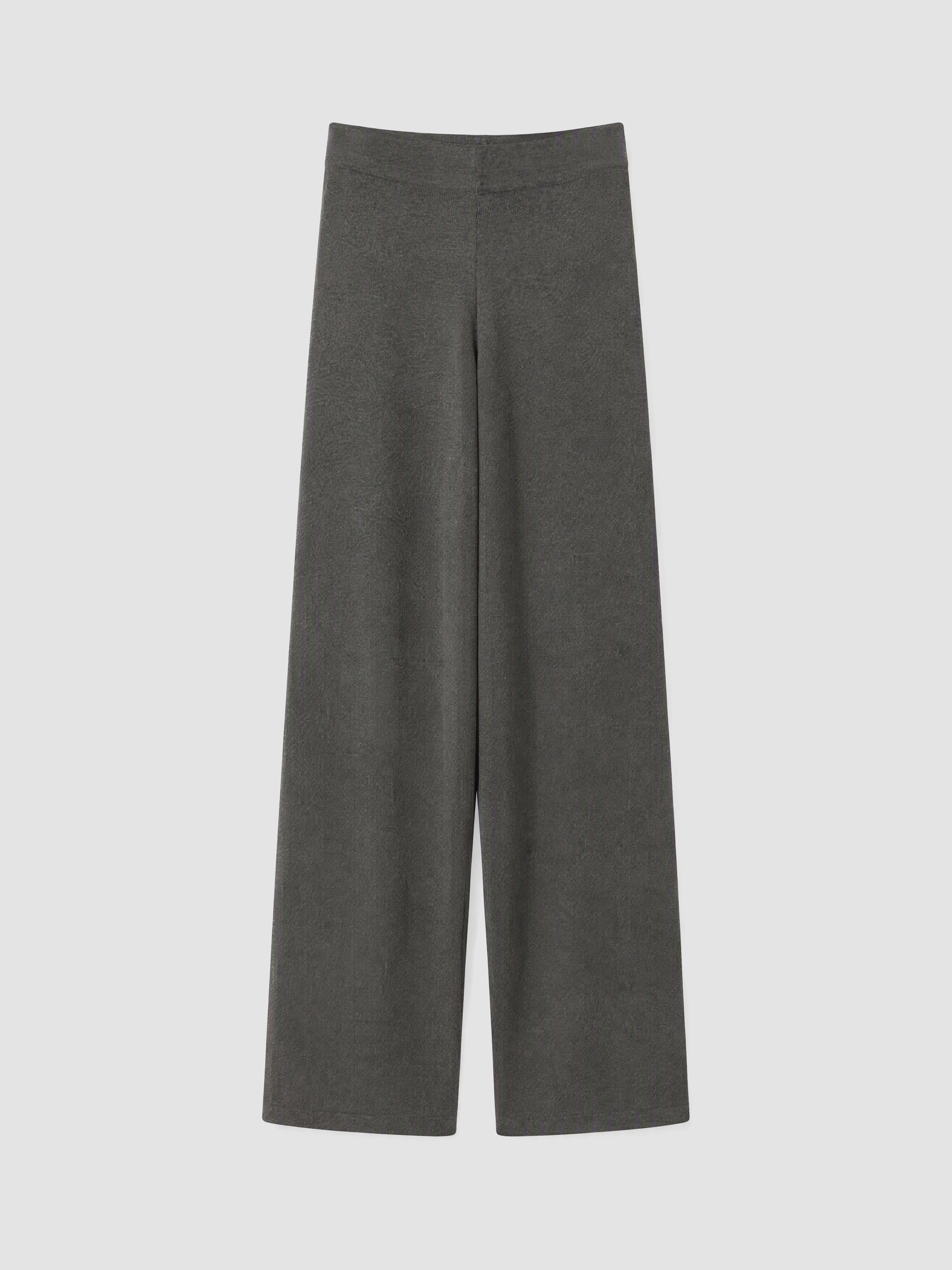 LCWAIKIKI Classic Beli Lastikli Geniş Paça Kadın Triko Pantolon