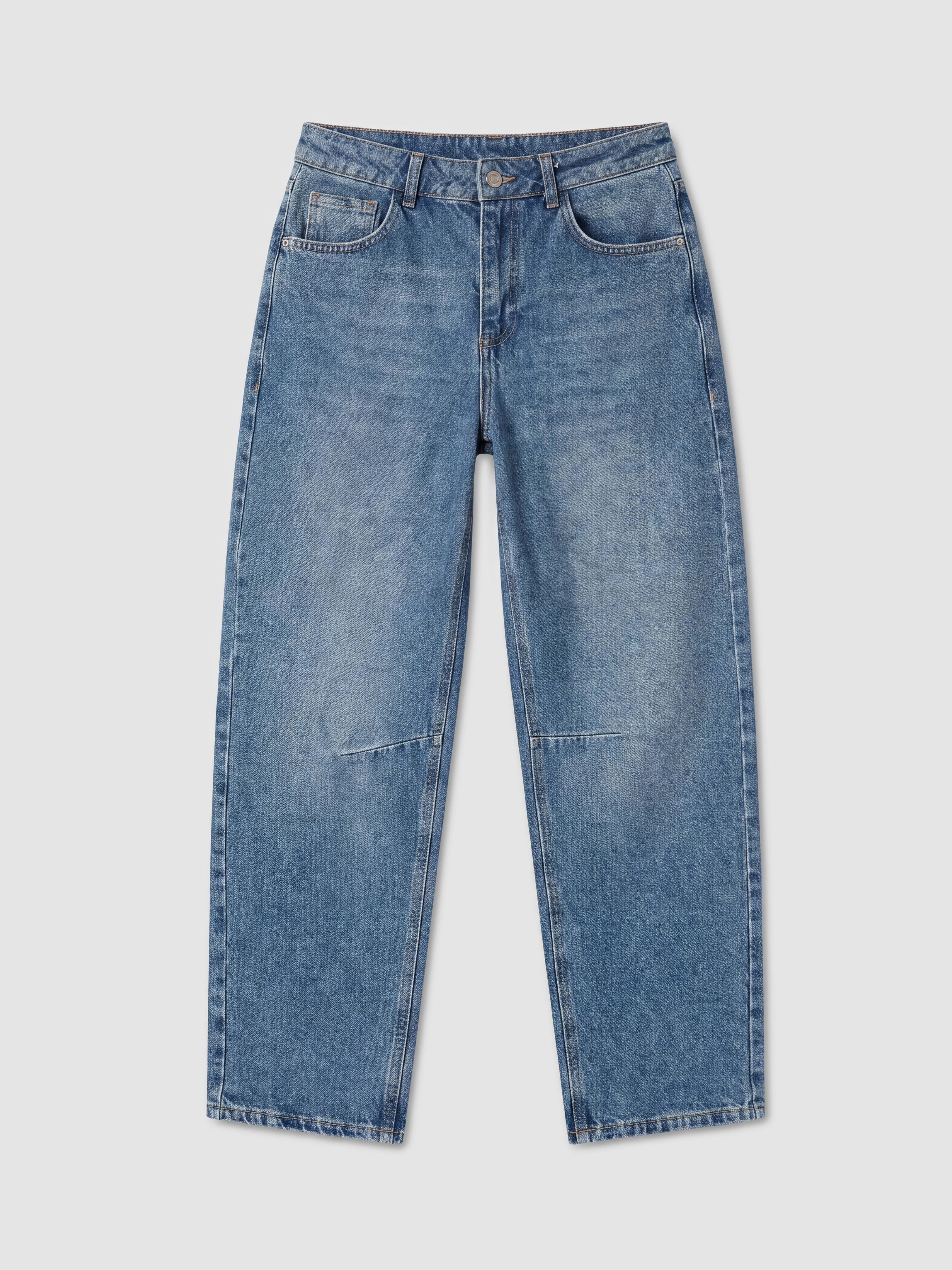 LCW Jeans Barrel Fit Kadın Jean Pantolon görsel 2