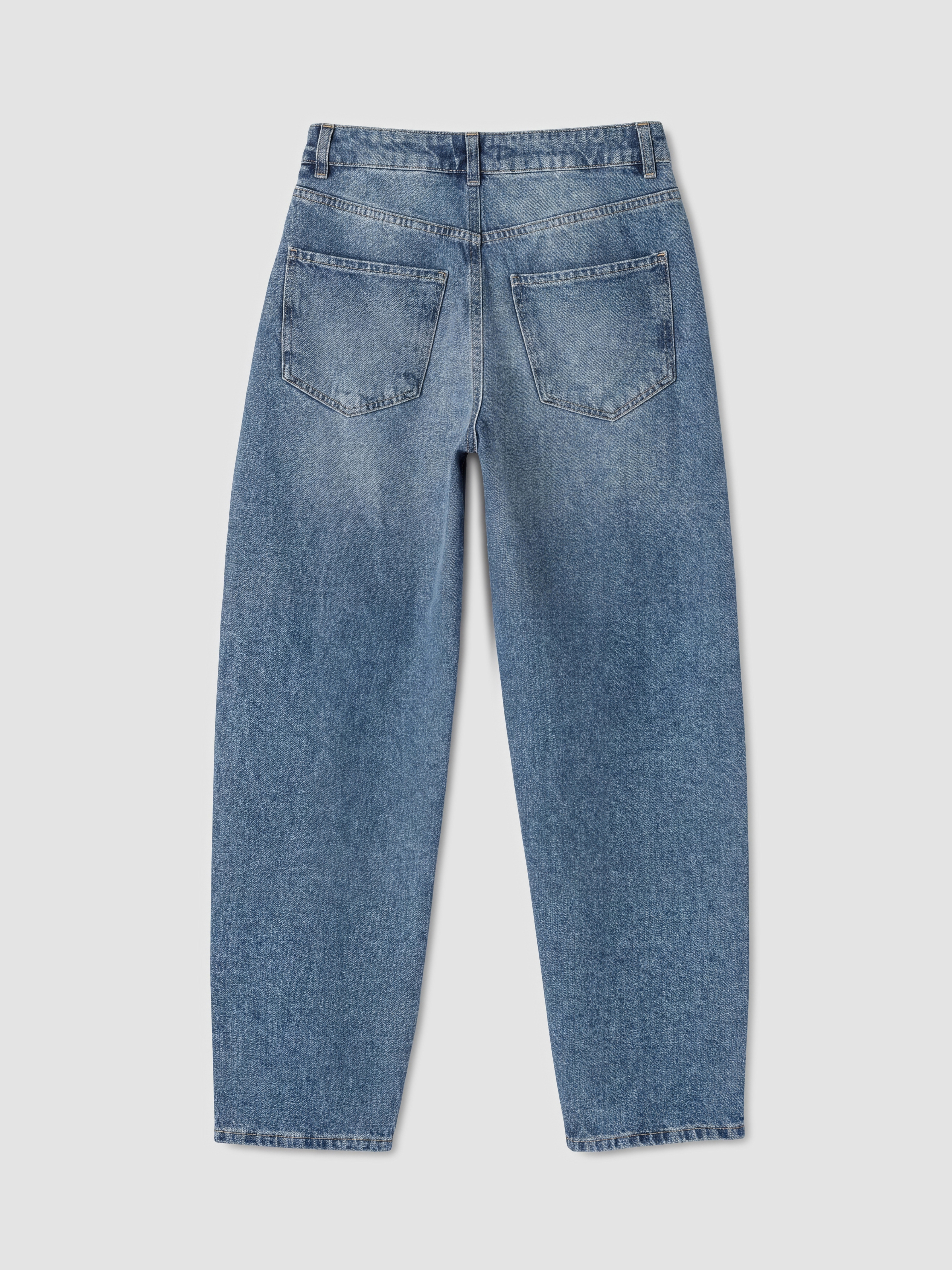 LCW Jeans Barrel Fit Kadın Jean Pantolon görsel 3
