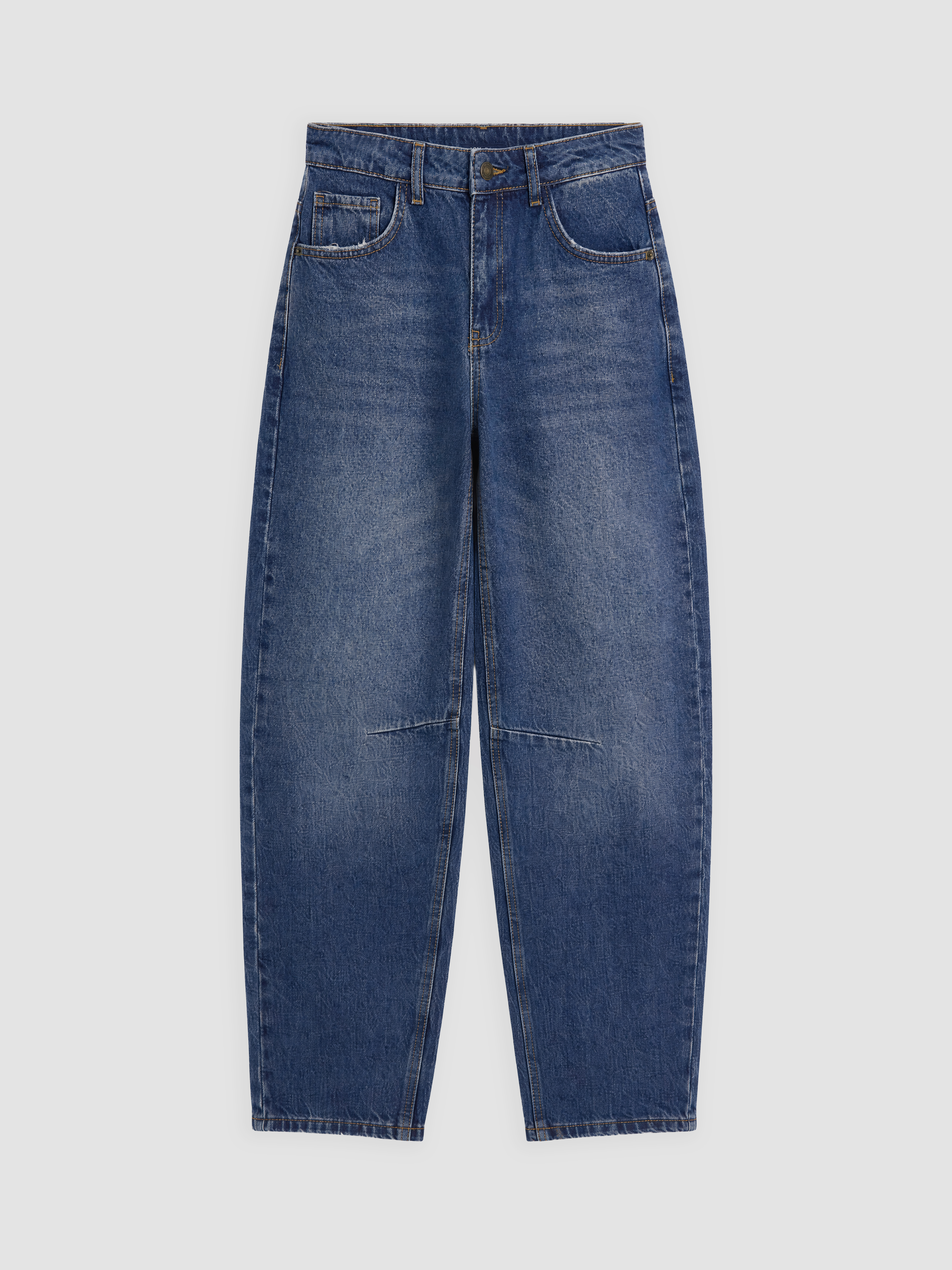 LCW Jeans Barrel Fit Kadın Jean Pantolon görsel 5