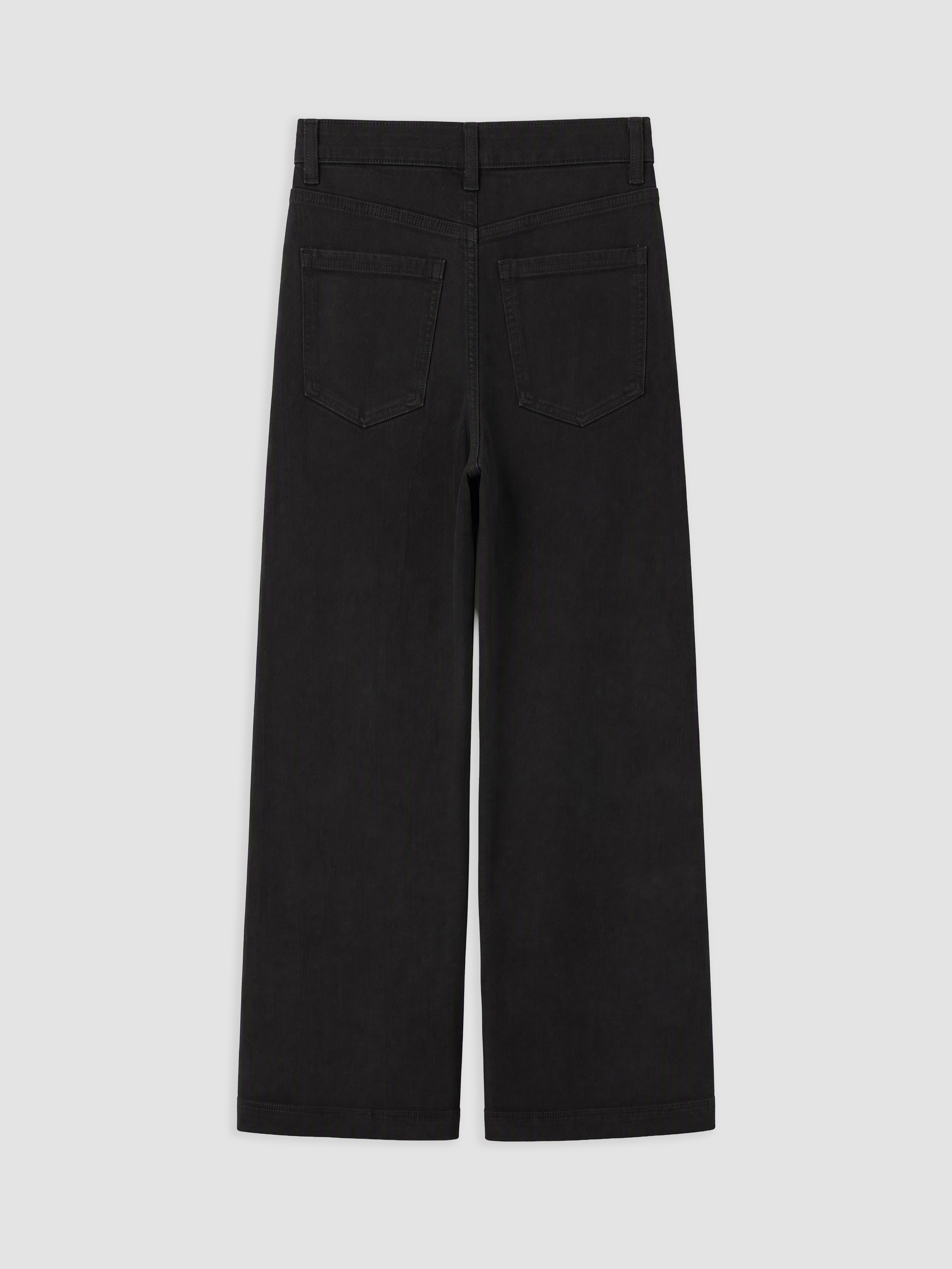 LCW Jeans Yüksek Bel Culotte Kadın Jean Pantolon görsel 6