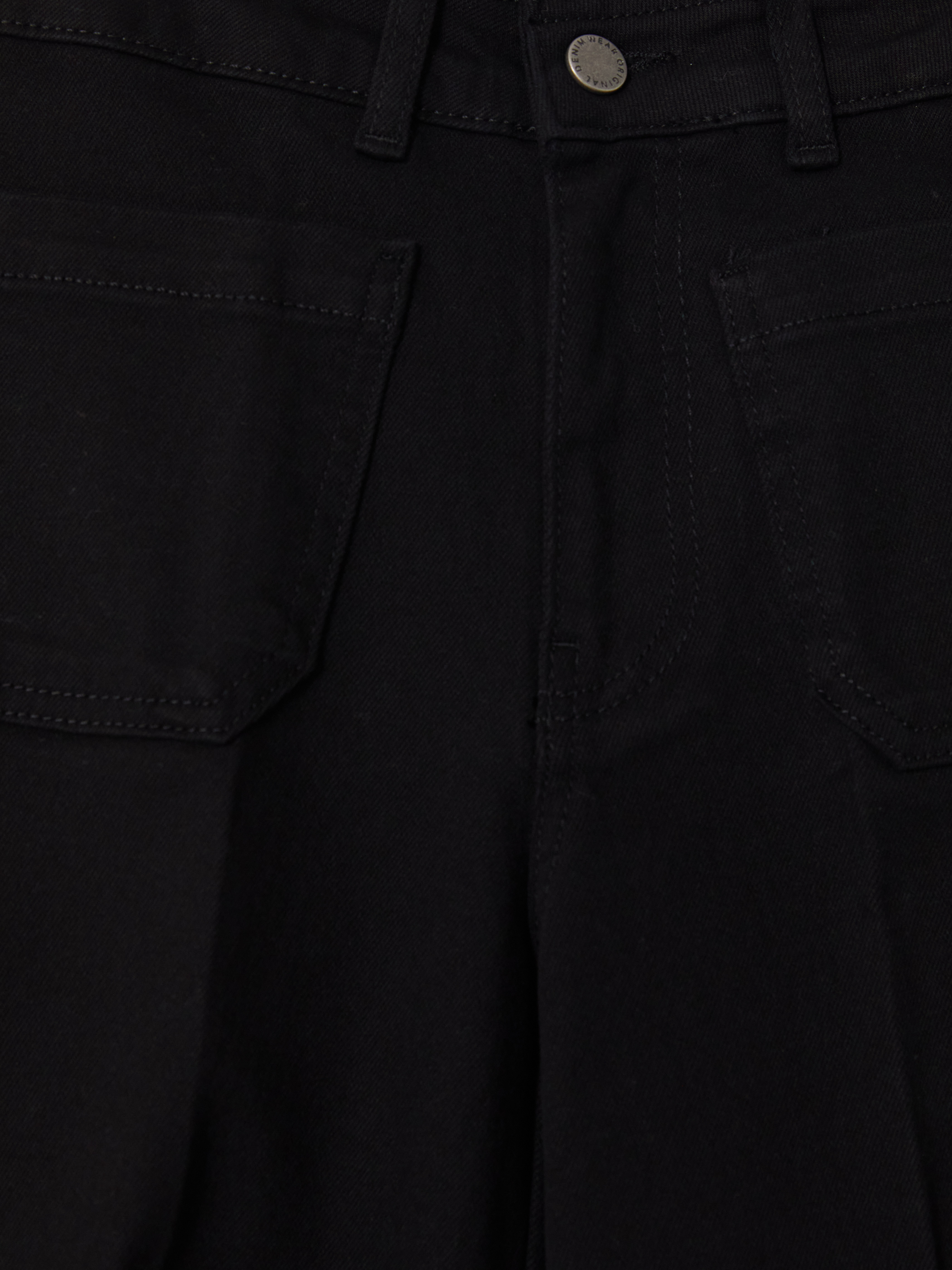 LCW Jeans Yüksek Bel Culotte Kadın Jean Pantolon görsel 7