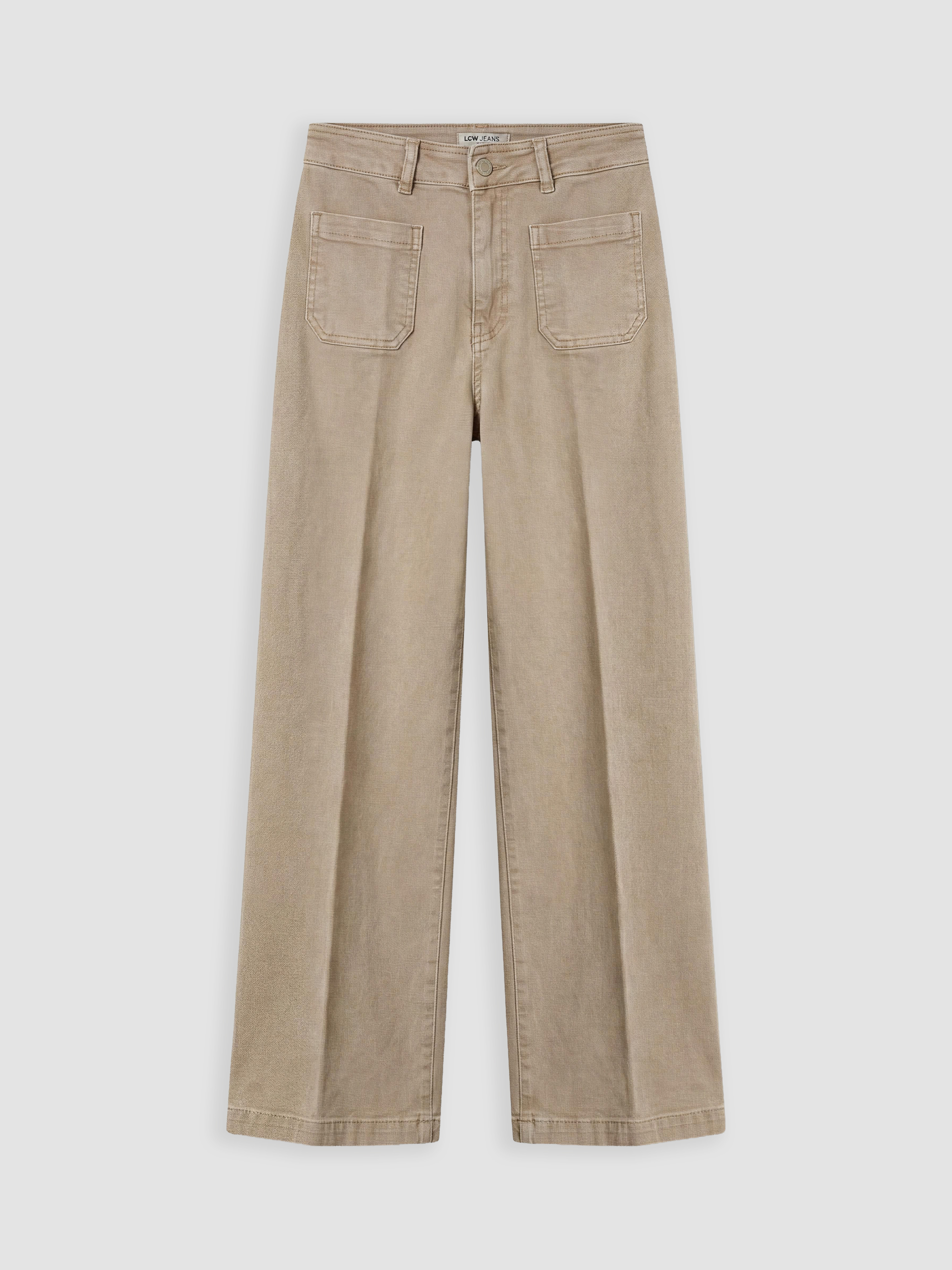 LCW Jeans Culotte Fit Kadın Jean Pantolon görsel 5