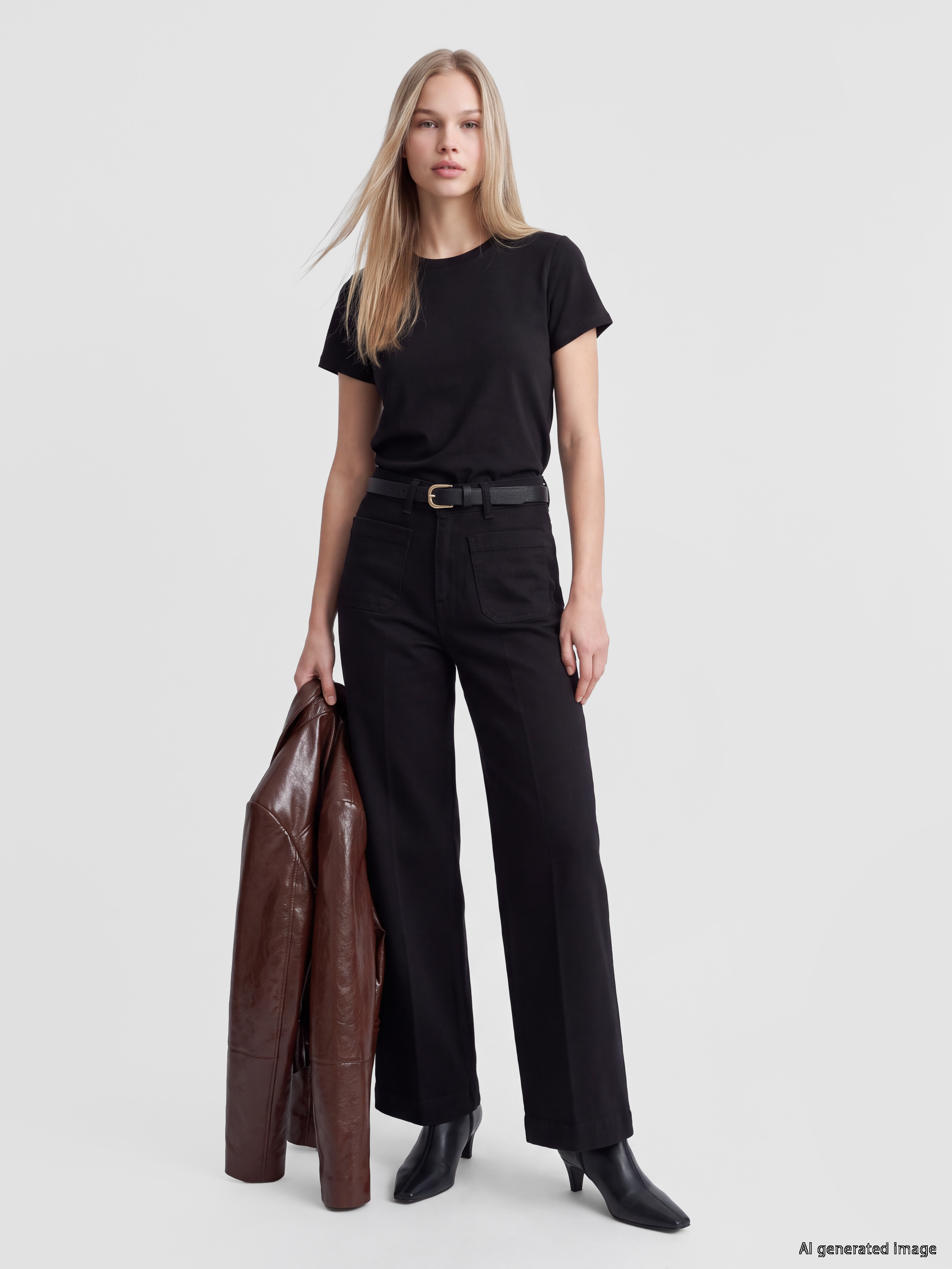 LCW Jeans Yüksek Bel Culotte Kadın Jean Pantolon