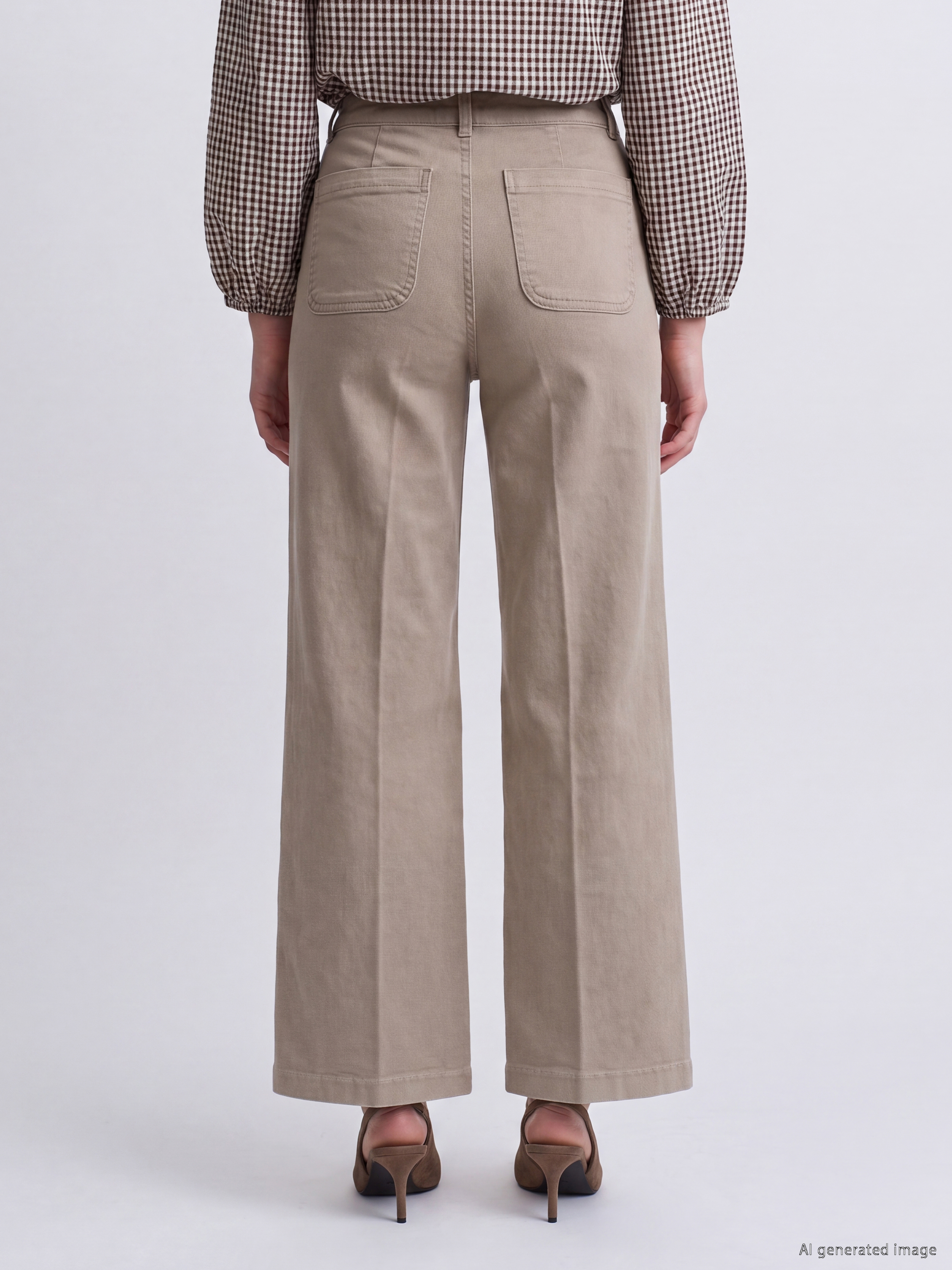 LCW Jeans Culotte Fit Kadın Jean Pantolon görsel 4