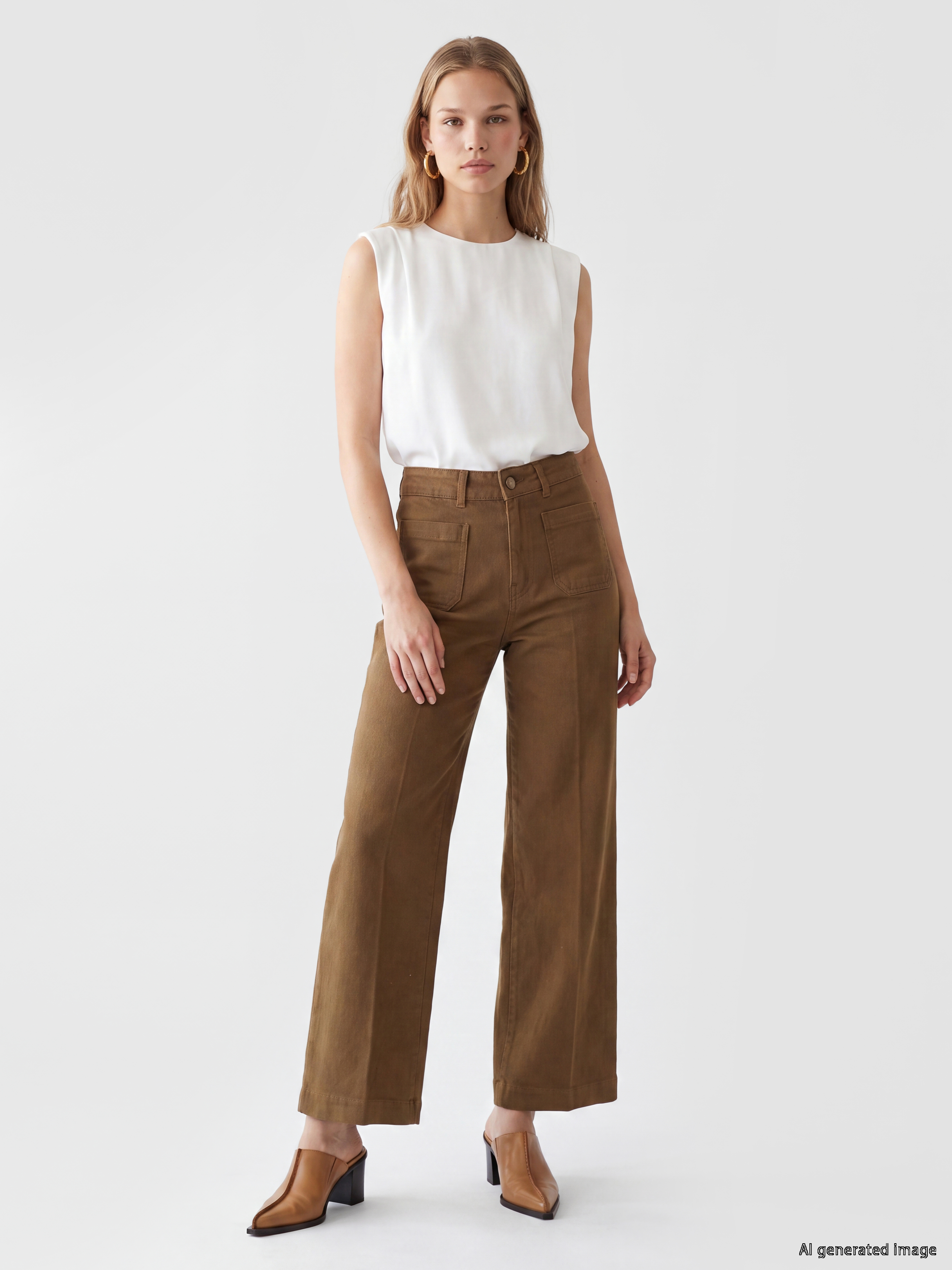 LCW Jeans Culotte Fit Kadın Jean Pantolon