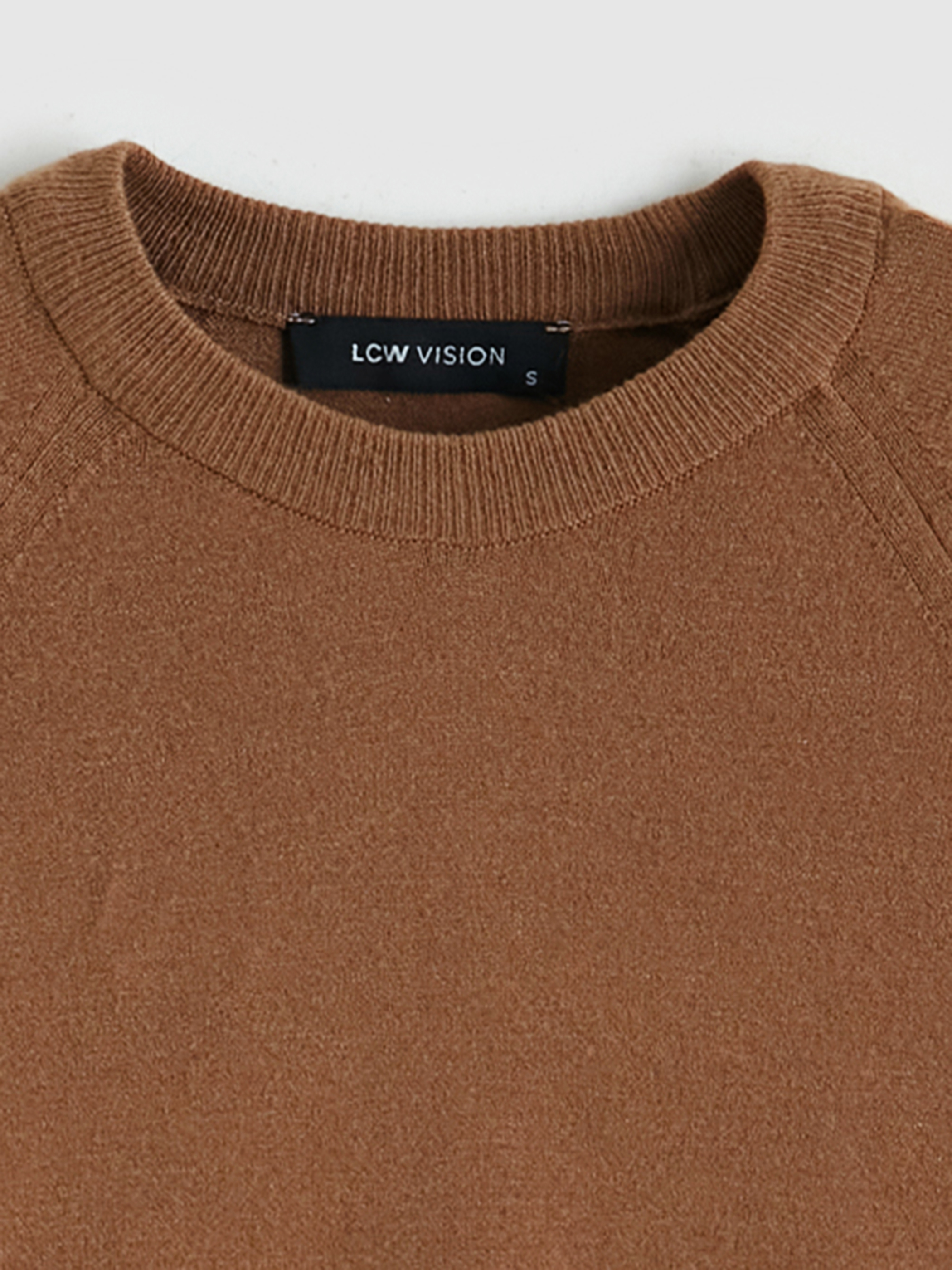 LCW Vision Bisiklet Yaka Kadın Triko Kazak görsel 7