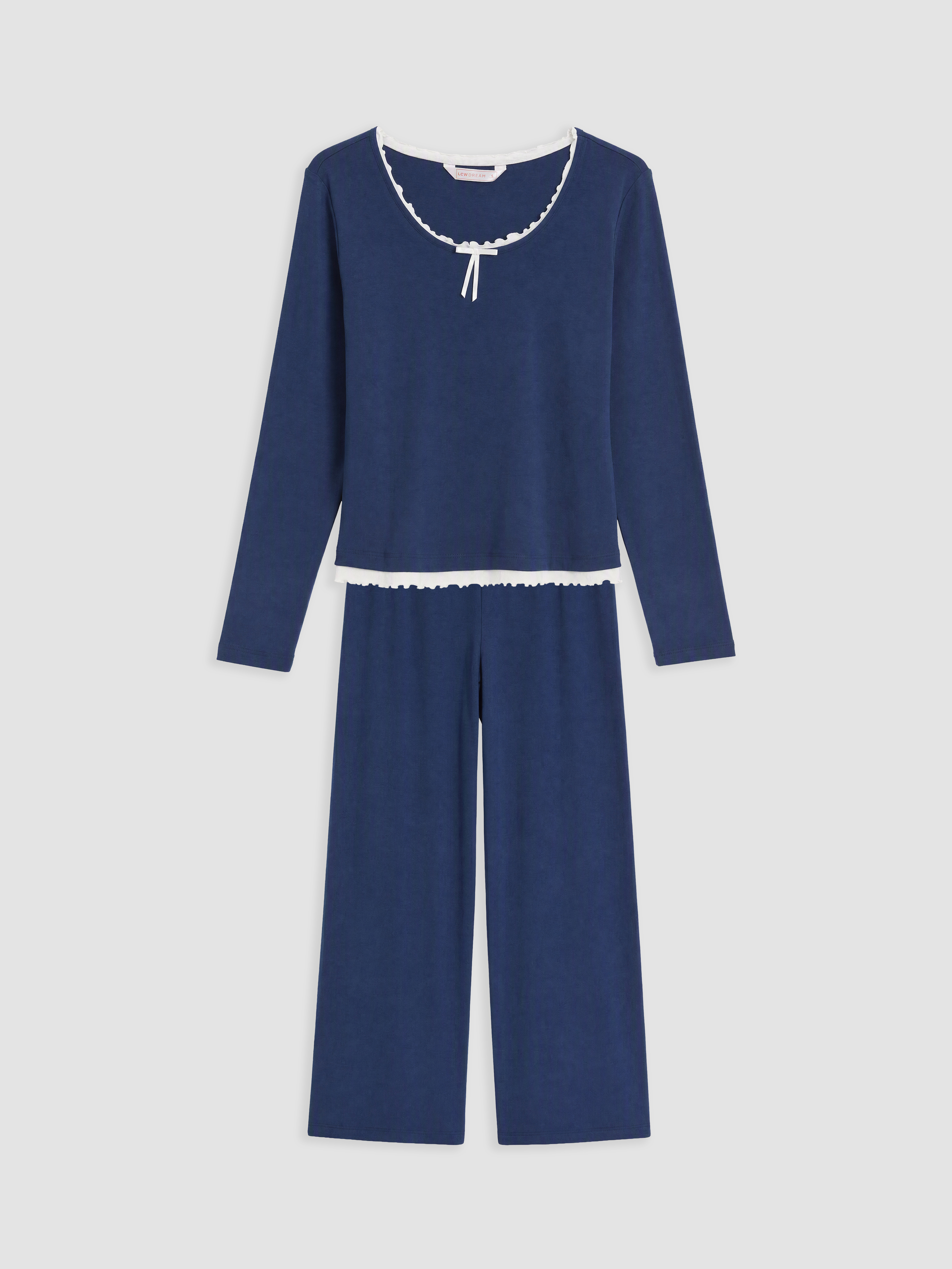 LCW DREAM U Yaka Kadın Pijama Takım