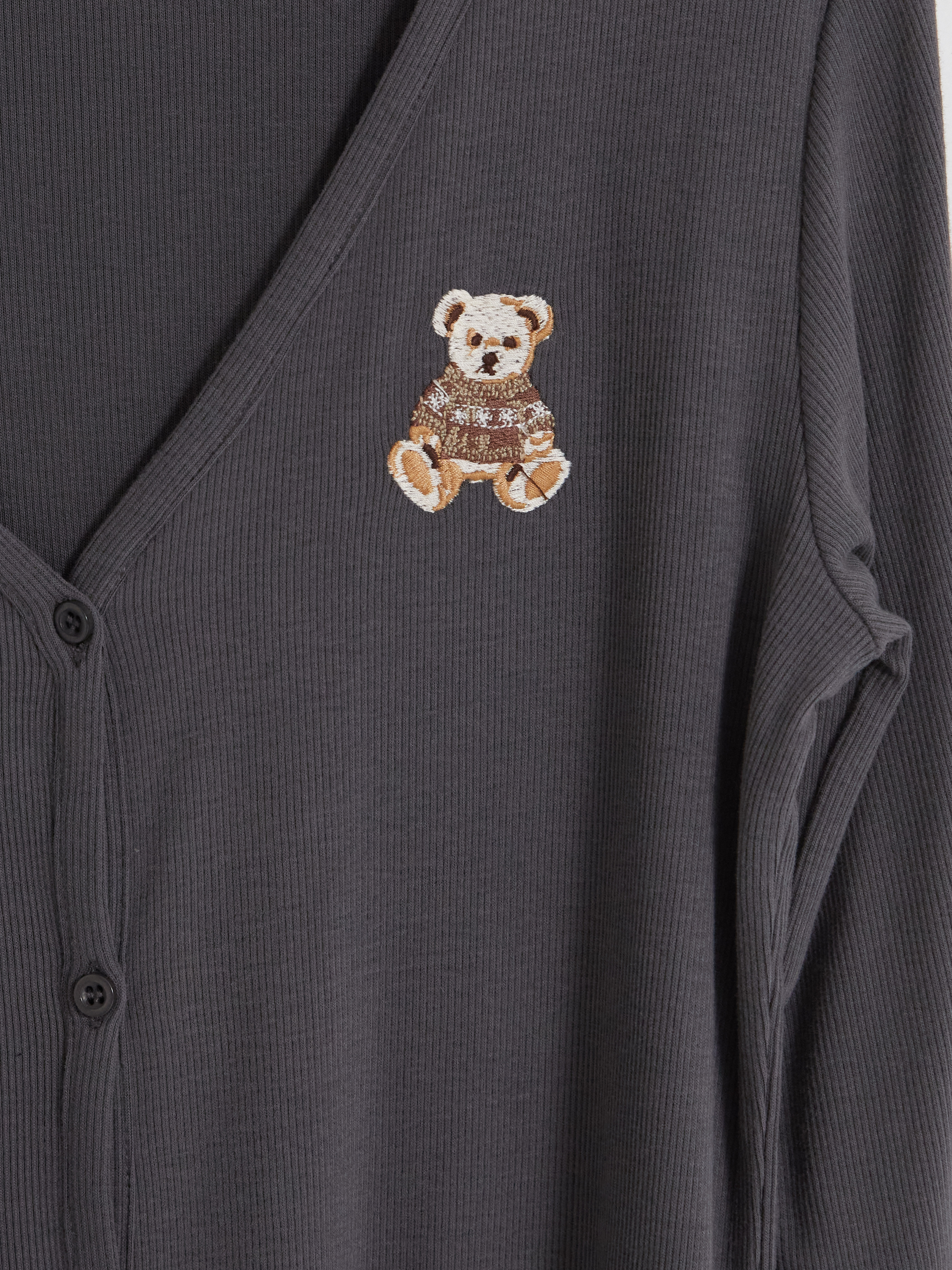 LCW DREAM V Yaka Nakışlı Kadın Pijama Takım görsel 6