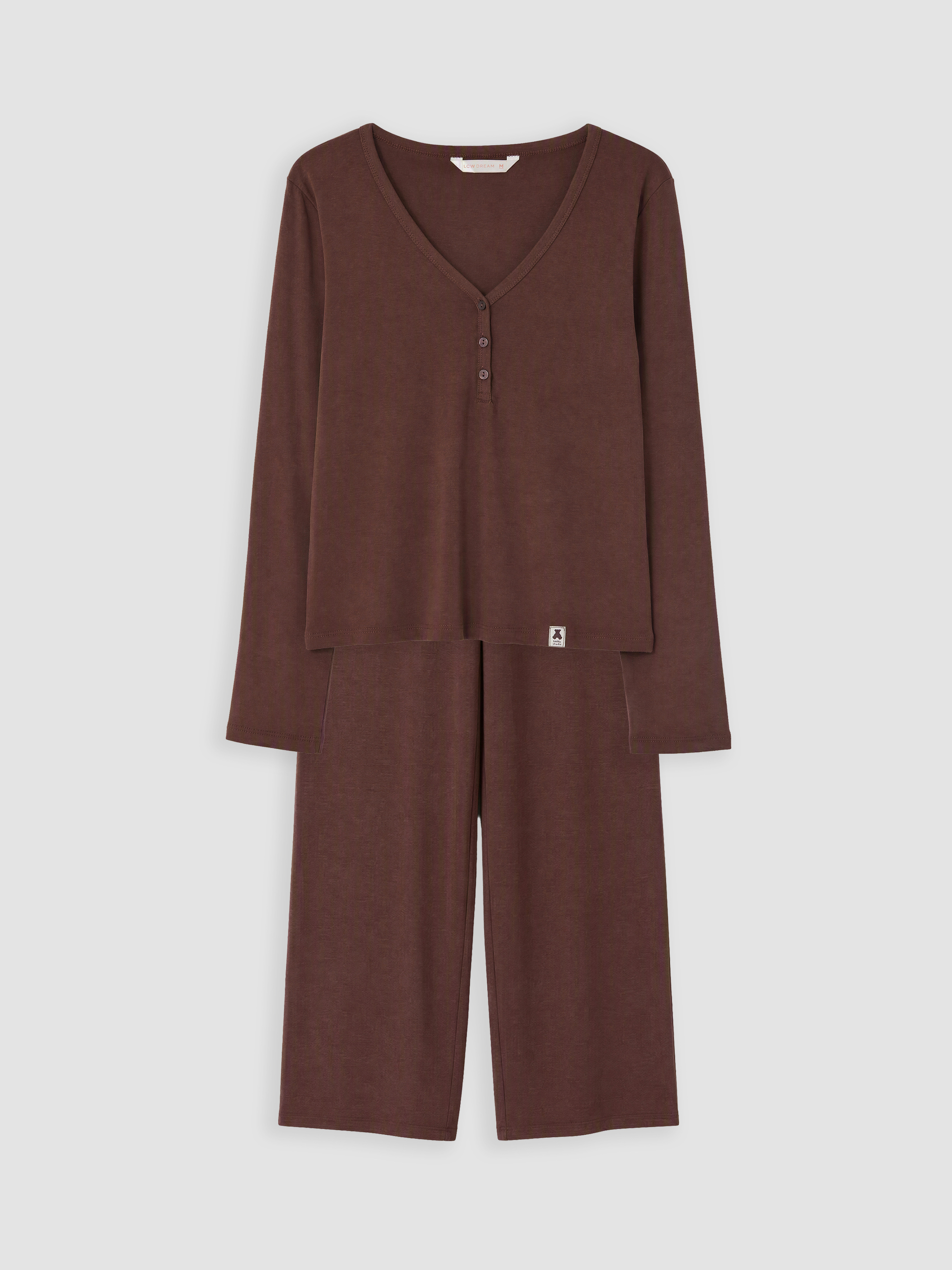 LCW DREAM V Yaka Kadın Pijama Takımı