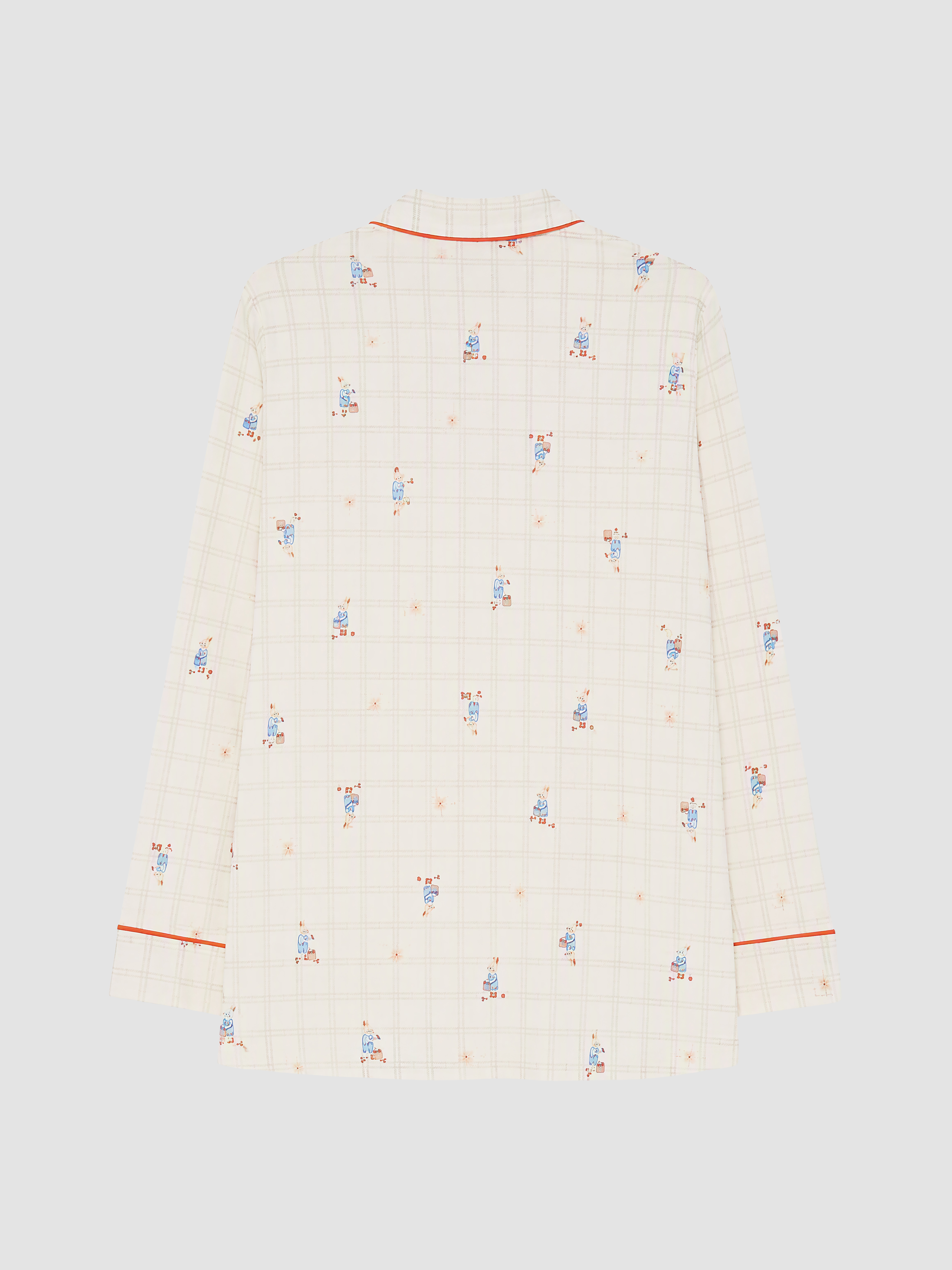 LCW DREAM Gömlek Yaka Hamile Pijama Takım görsel 8