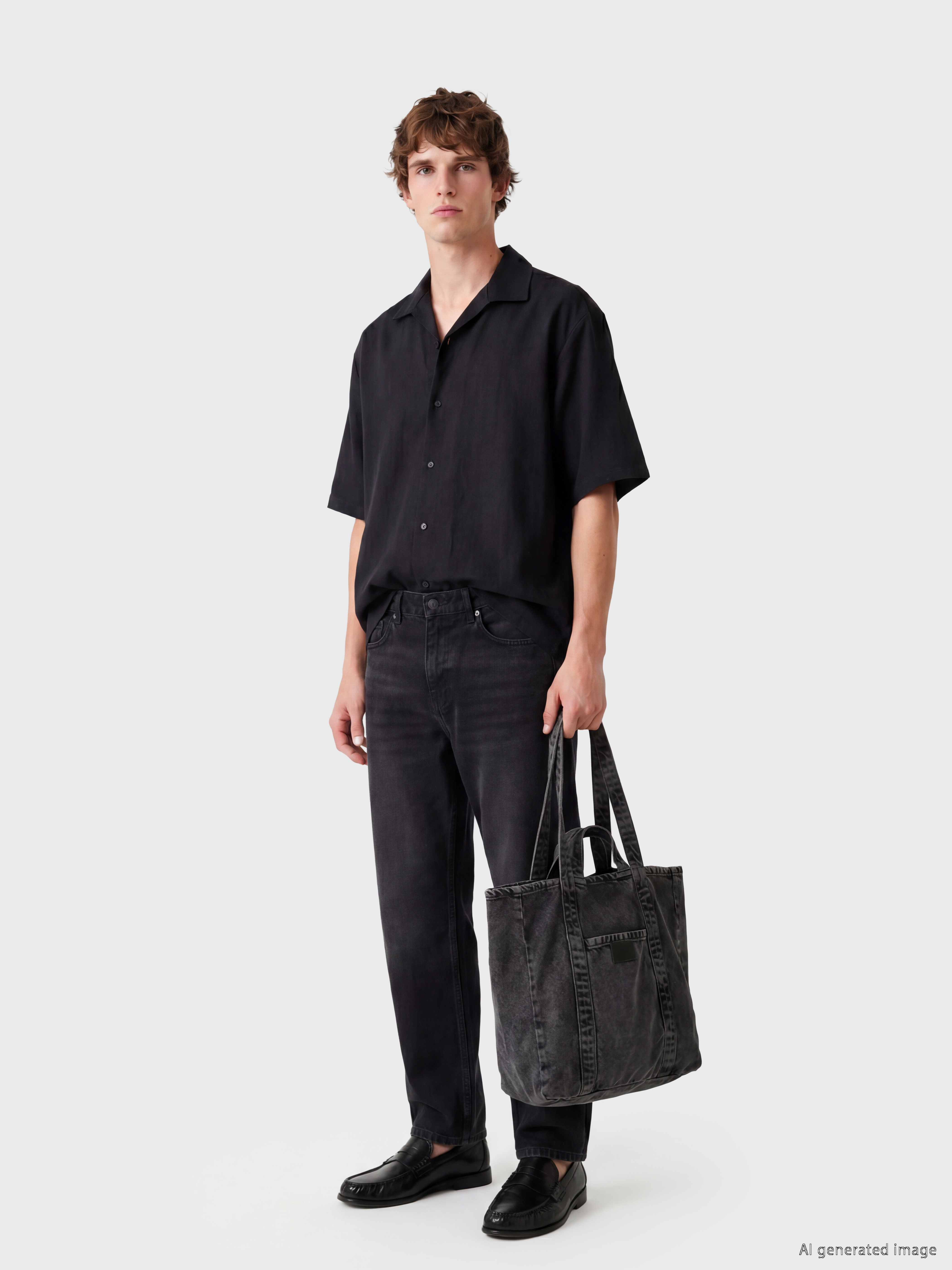 LCW Jeans Baggy Fit Erkek Jean Pantolon görsel 2