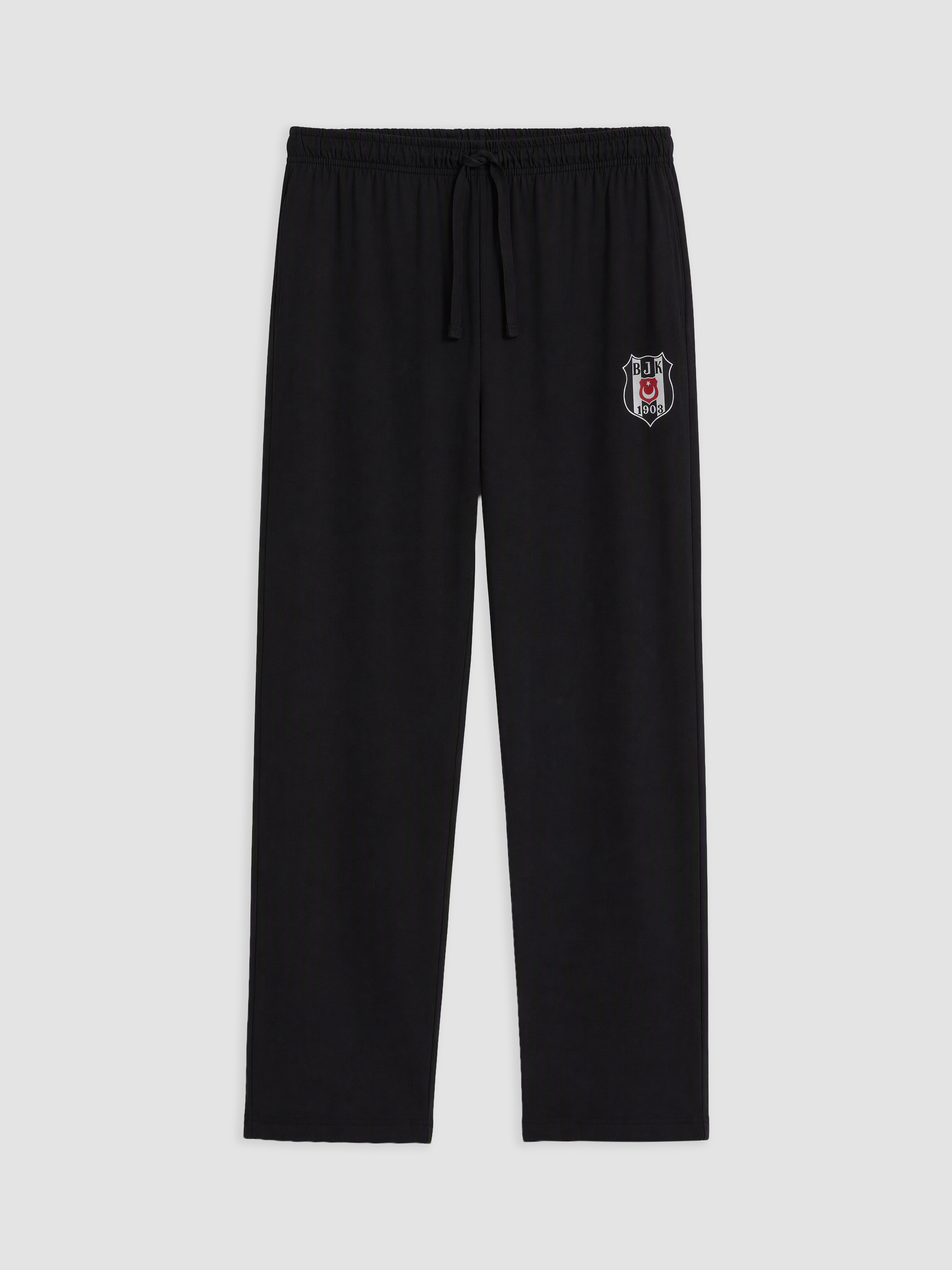 LC WAIKIKI Regular Fit Beşiktaş Baskılı Erkek Pijama Takım görsel 4